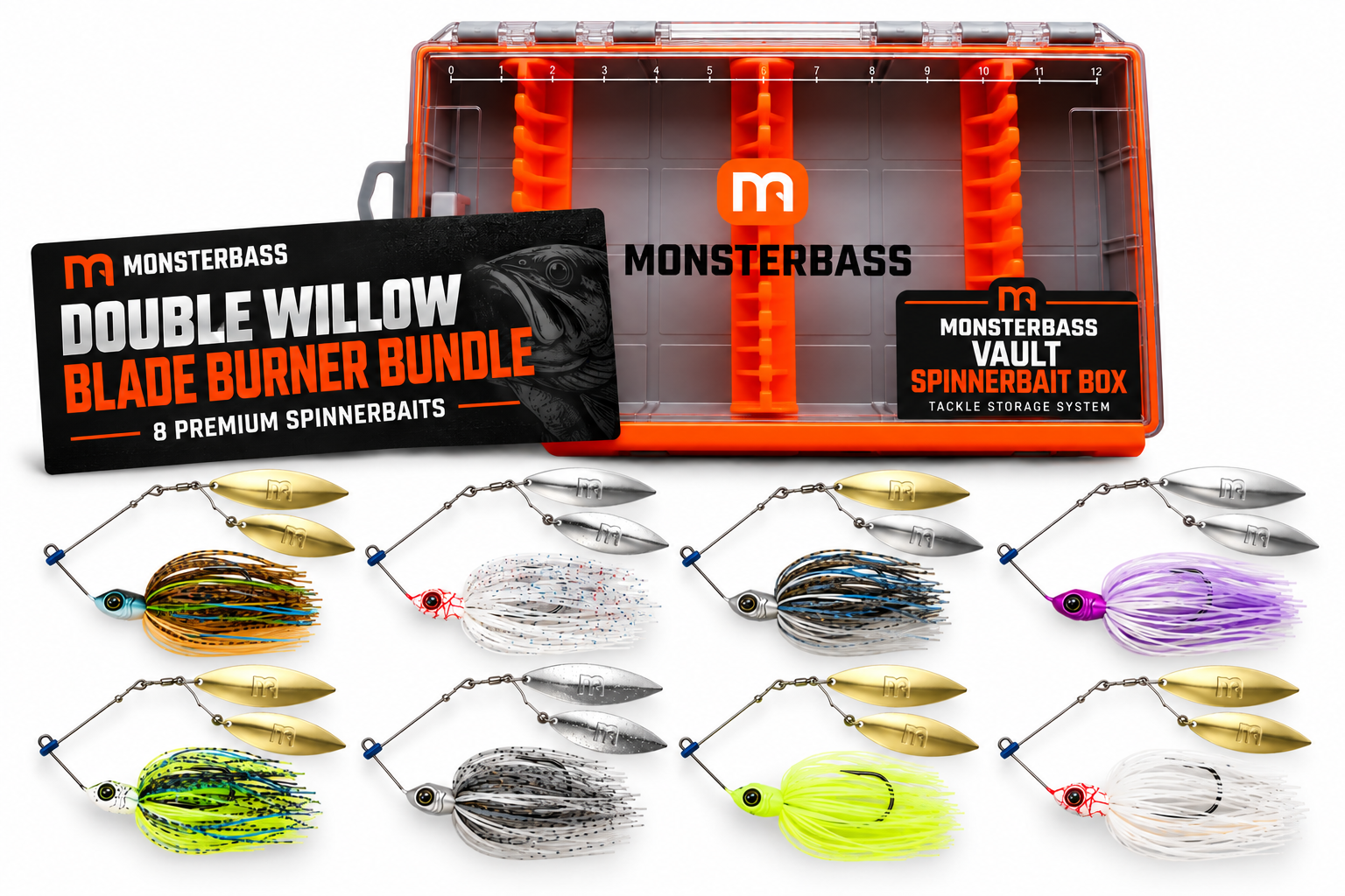 Double Willow Blade Burner| Vault Spinnerbait Bundle