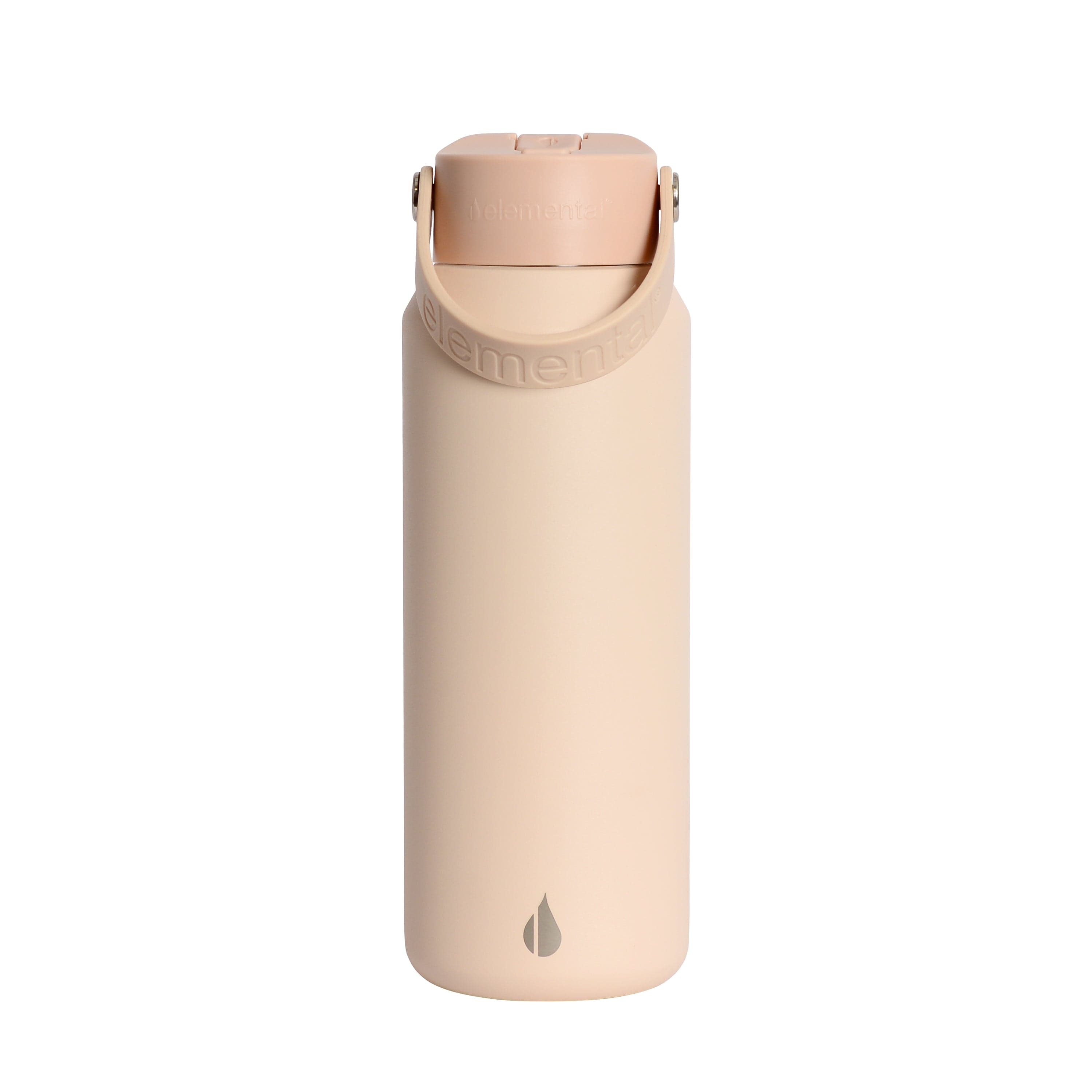 Elemental Bottles Insulated Water Bottle Beige FITCO - Elemental® Core 40oz Bottle