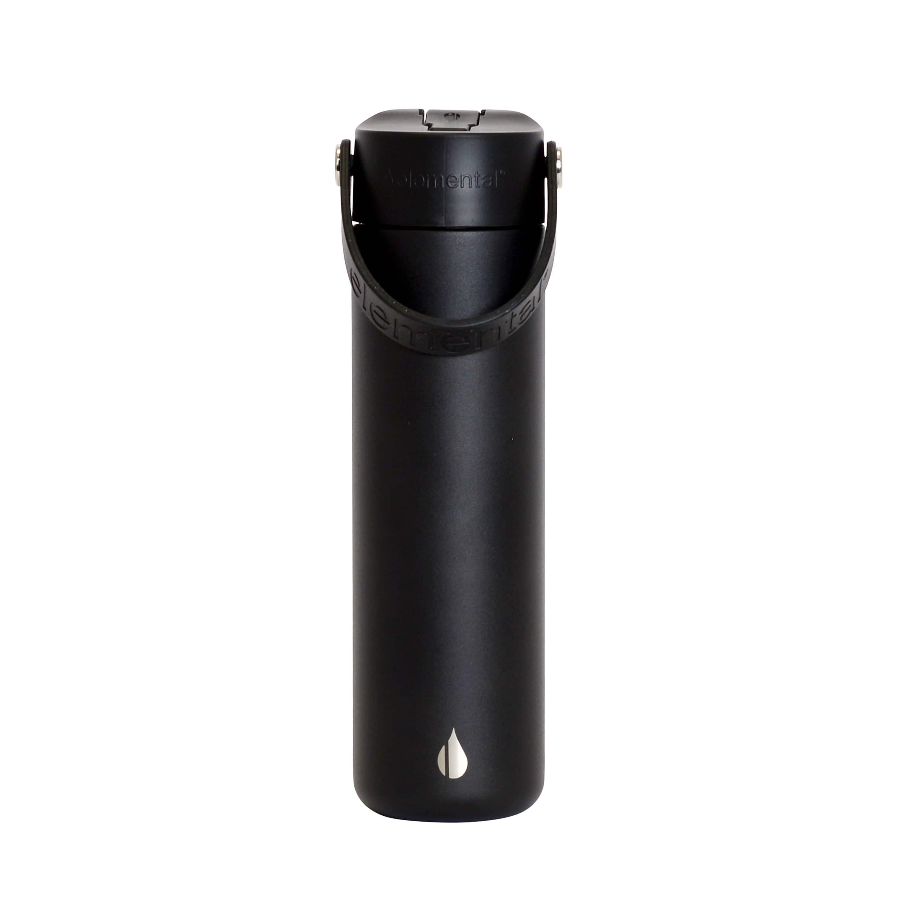 Elemental Bottles Insulated Water Bottle Black FITCO - Elemental® Core 24oz Bottle