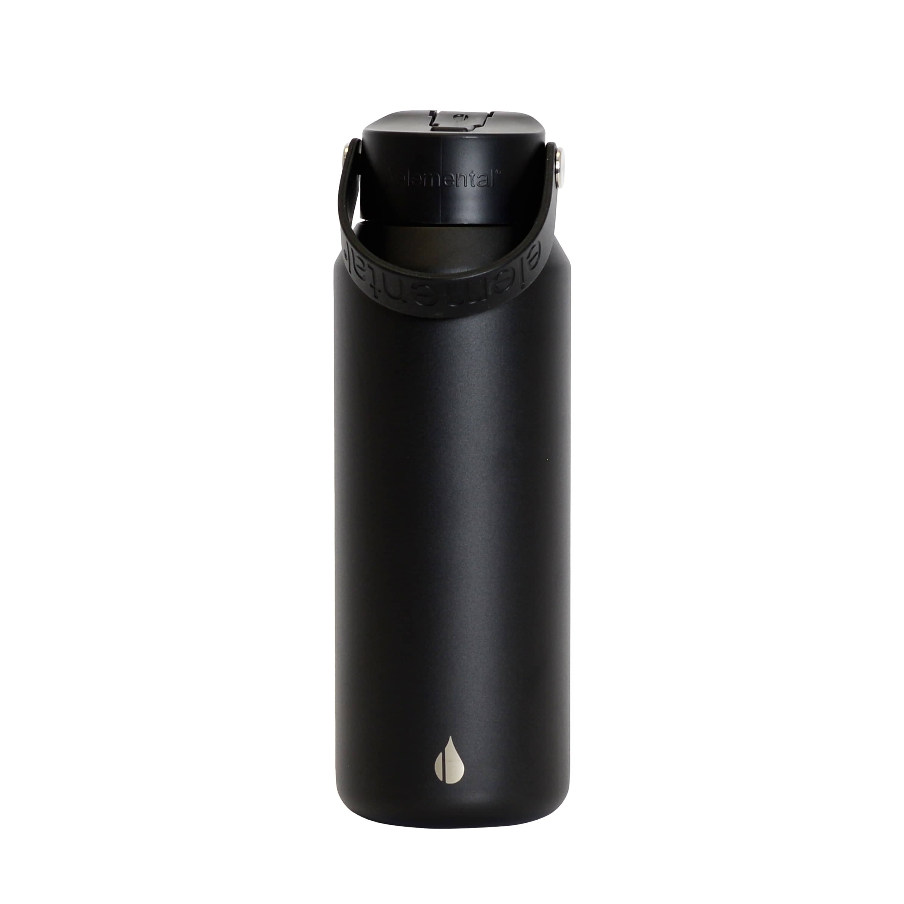 Elemental Bottles Insulated Water Bottle Black FITCO - Elemental® Core 40oz Bottle