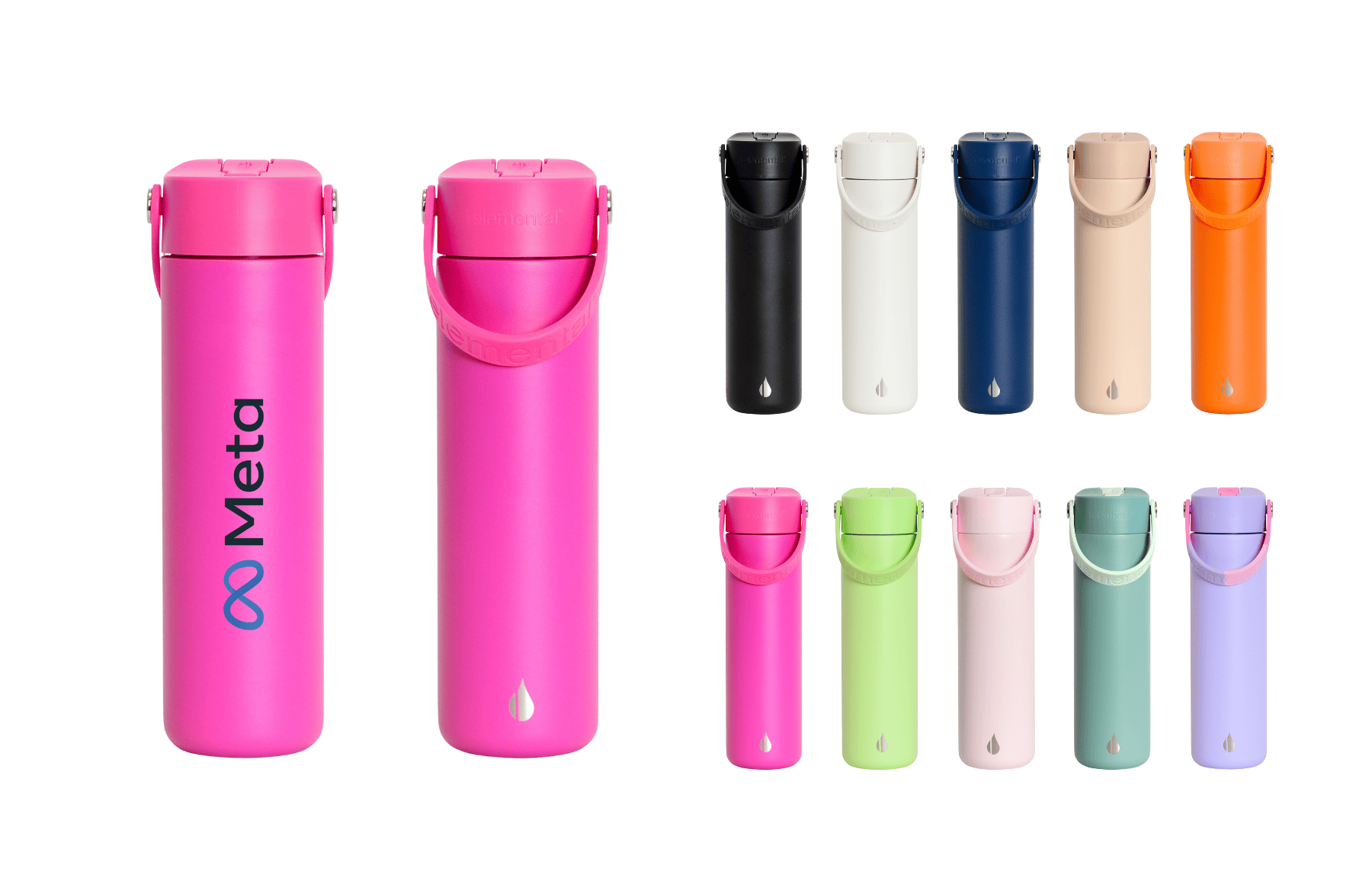 Elemental Bottles Insulated Water Bottle FITCO - Elemental® Core 24oz Bottle