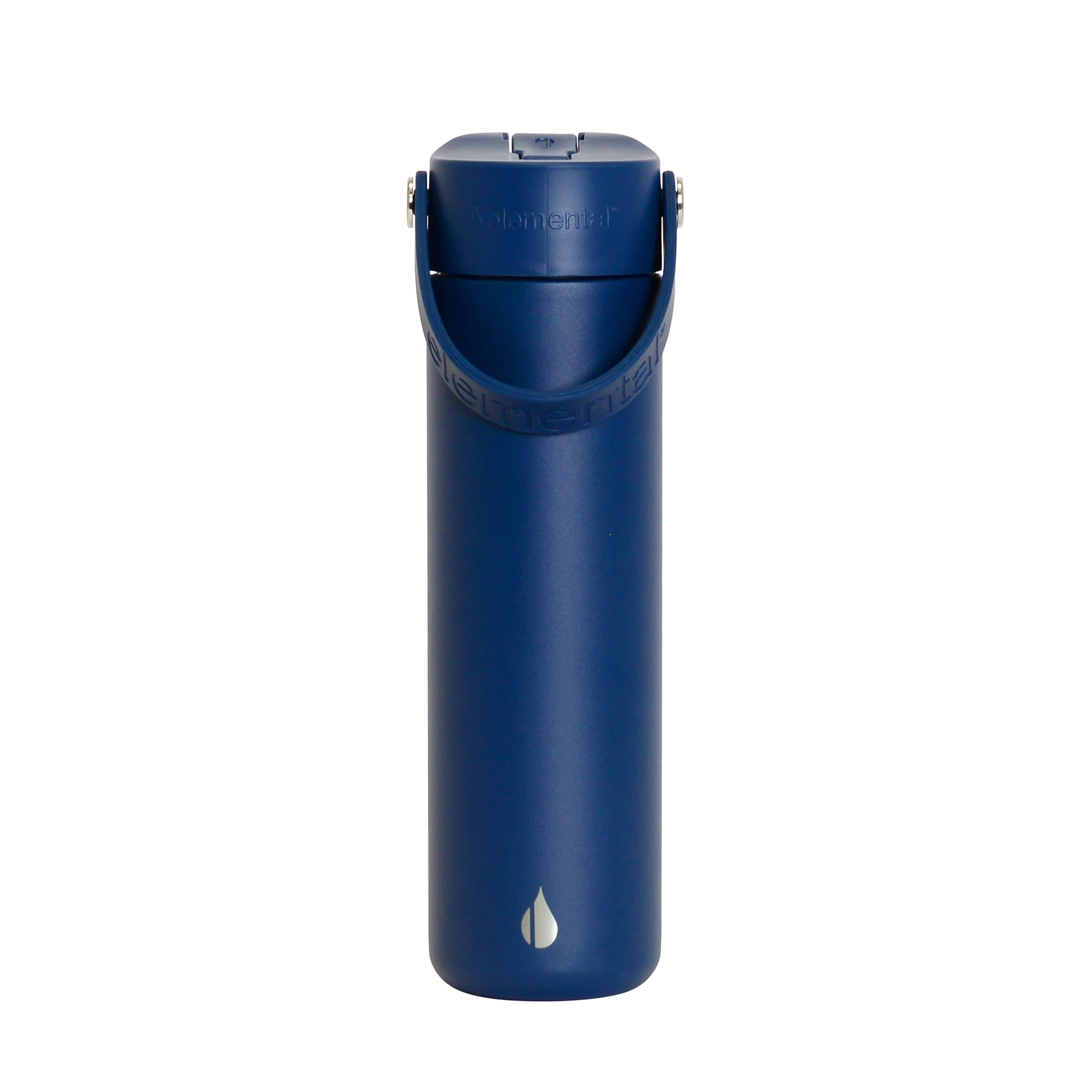 Elemental Bottles Insulated Water Bottle Navy FITCO - Elemental® Core 24oz Bottle