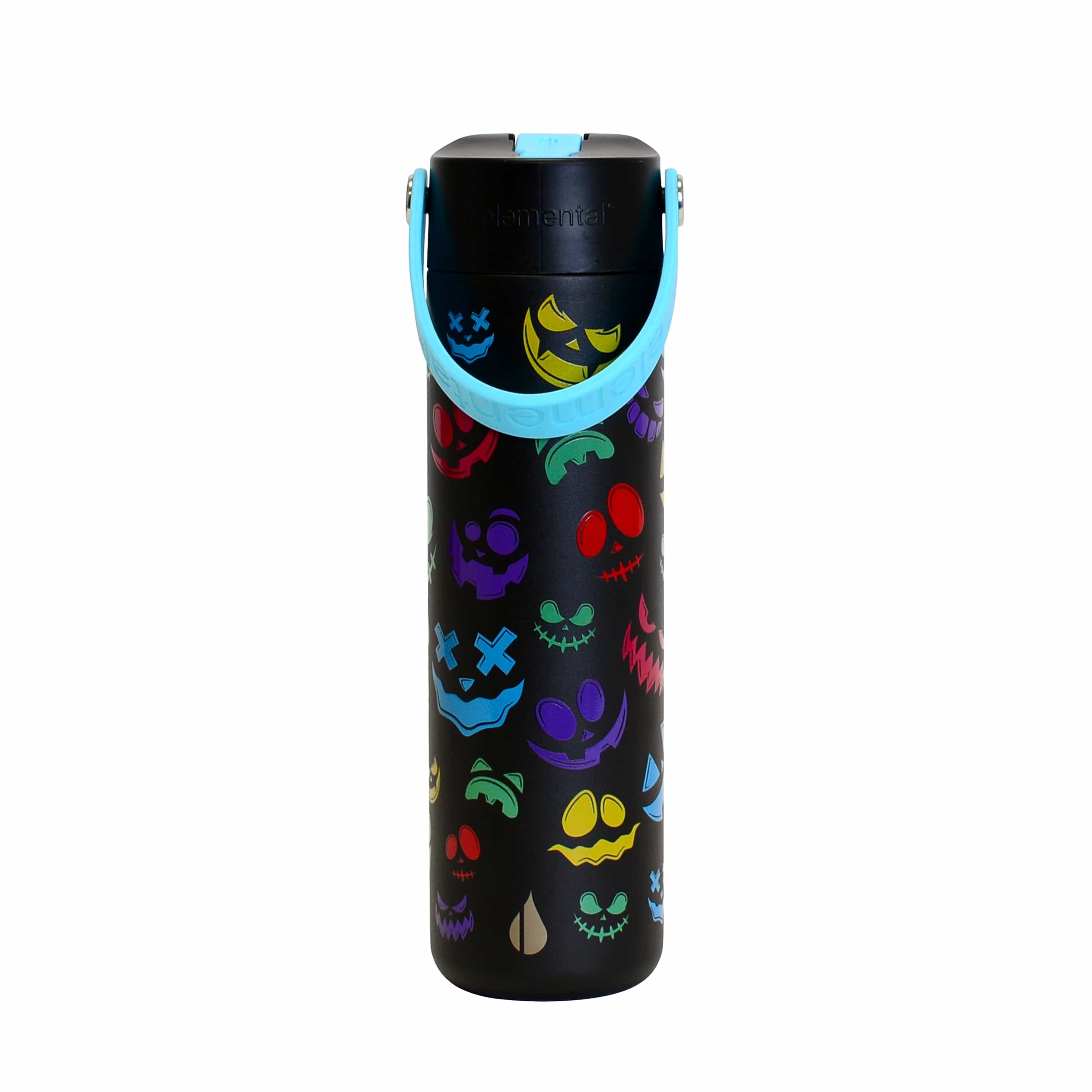 Elemental Bottles Insulated Water Bottle Pumpkin Grins FITCO - Elemental® Core 24oz Bottle