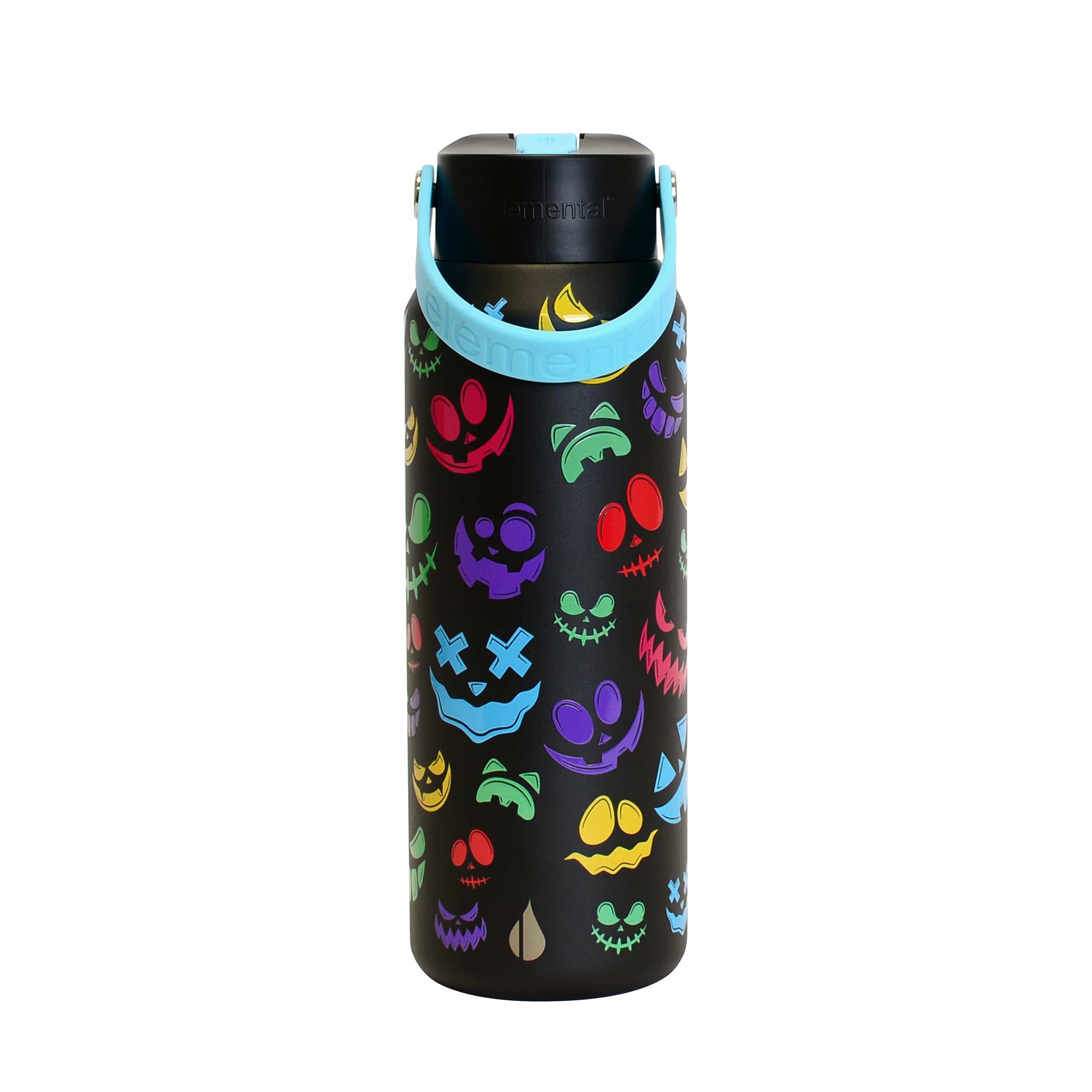 Elemental Bottles Insulated Water Bottle Pumpkin Grins FITCO - Elemental® Core 40oz Bottle