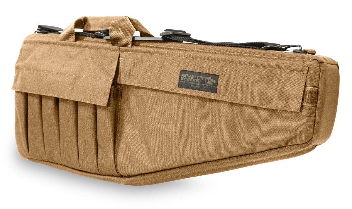 Elite Survival Systems Assault Systems Rifle Case Coyote Tan / 1 Assault Systems Tactical Rifle Case