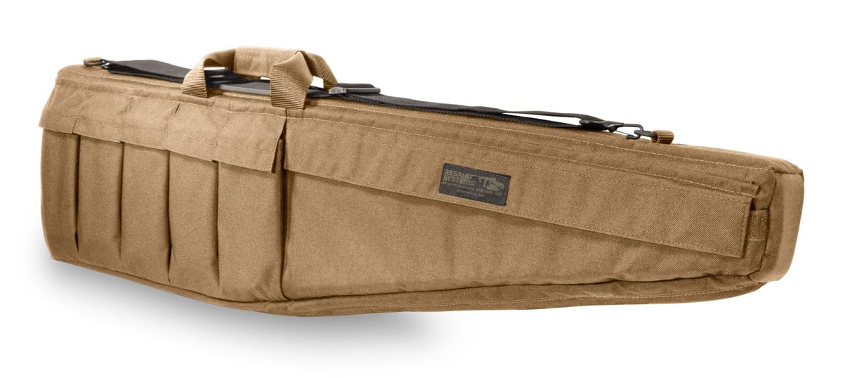 Elite Survival Systems Assault Systems Rifle Case Coyote Tan / 5 Assault Systems Tactical Rifle Case