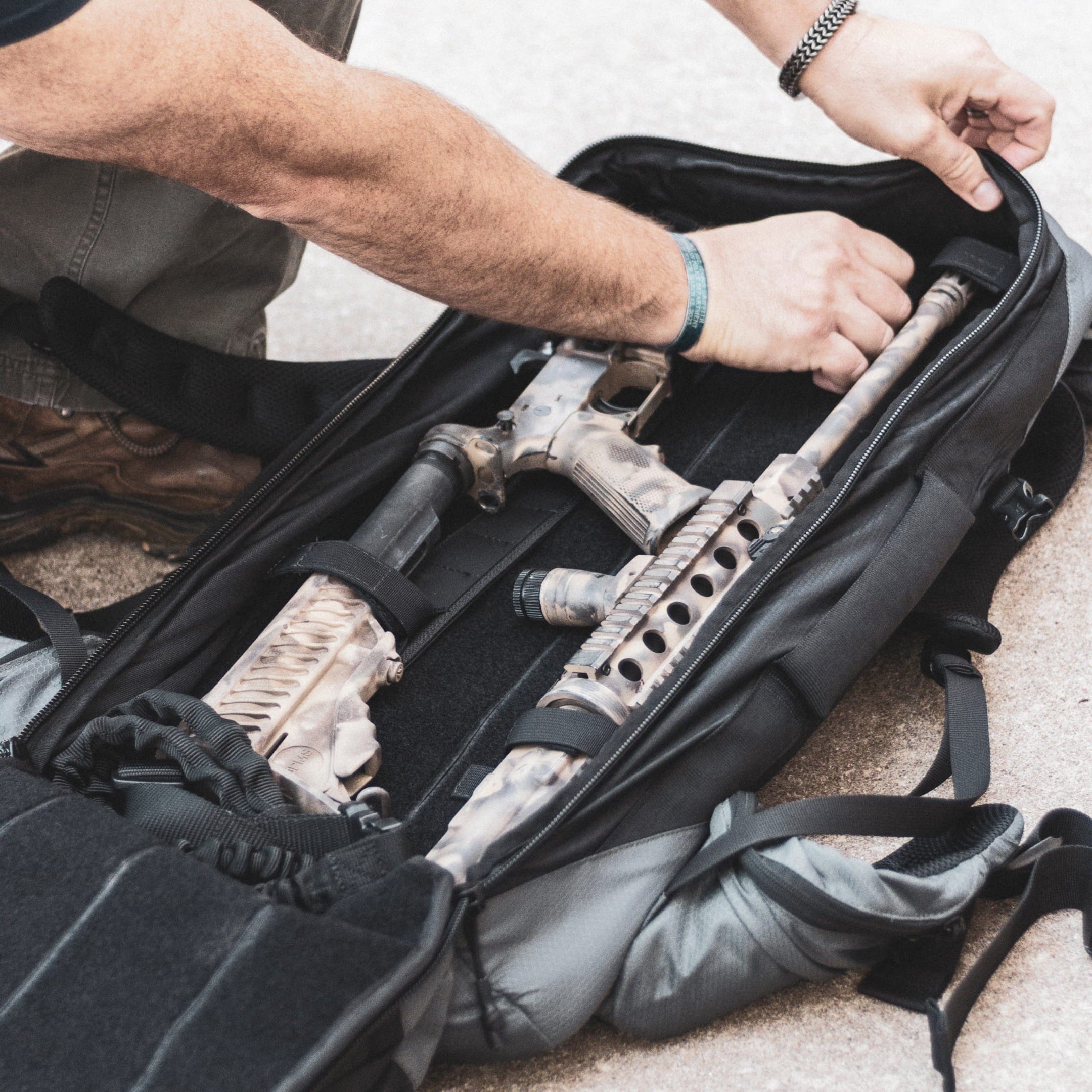 Elite Survival Systems Backpacks Black Summit Discreet Rifle Backpack