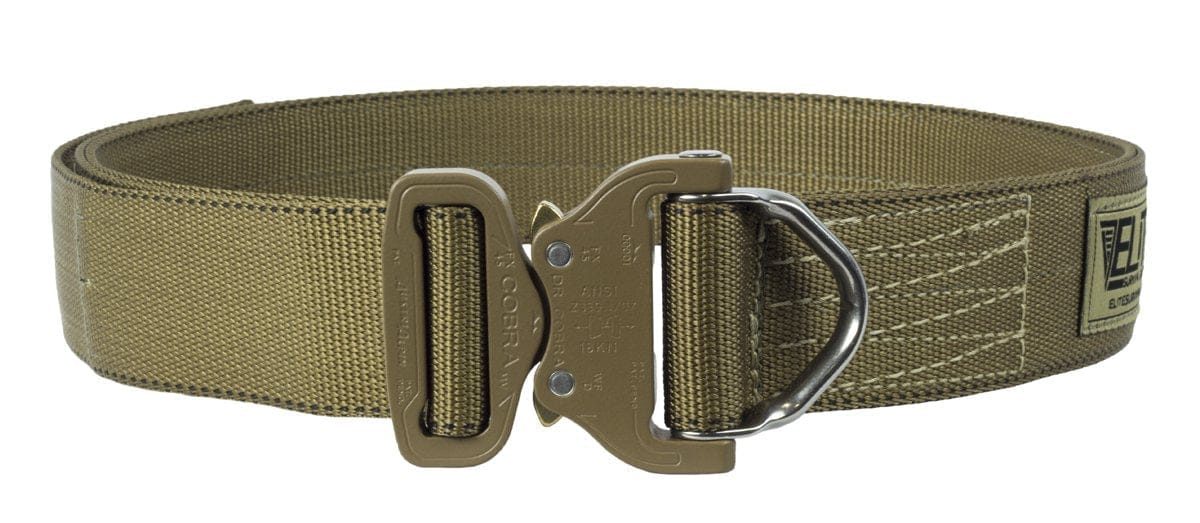 Elite Survival Systems Cobra Belt Coyote Tan / Small Elite Cobra Rigger's Belt with D Ring Buckle