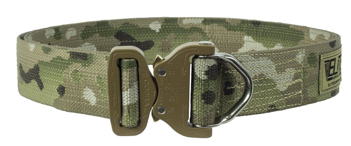 Elite Survival Systems Cobra Belt MultiCam / Small Elite Cobra Rigger's Belt with D Ring Buckle