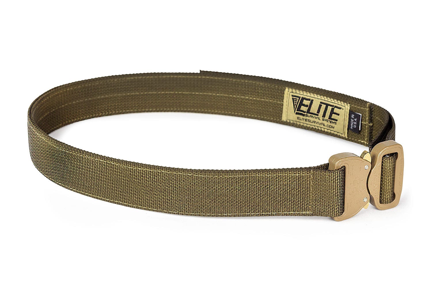 Elite Survival Systems Cobra Belt Tan / Small CO Shooters Belt with Cobra Buckle