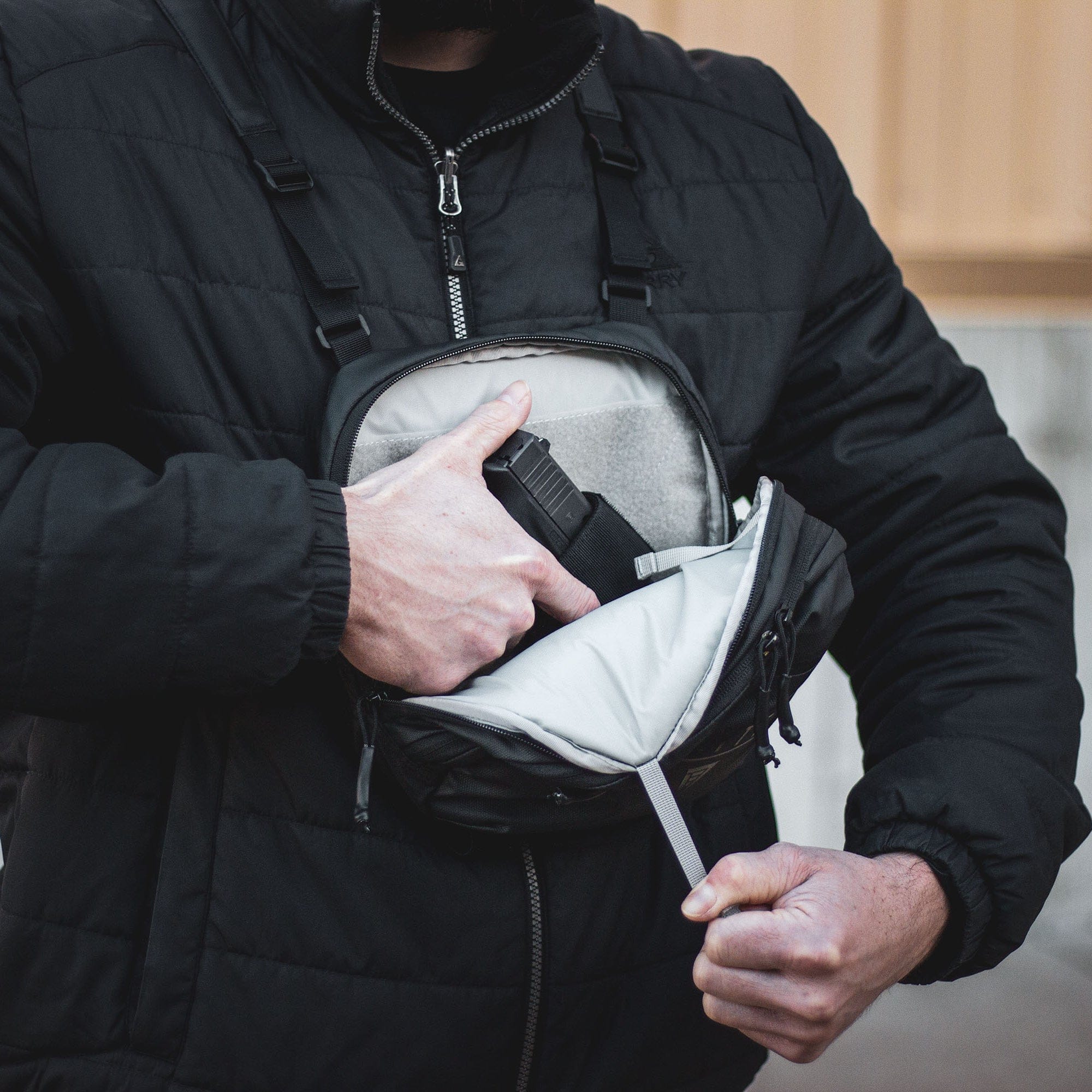 Elite Survival Systems Concealment Pouch TrailGuard Chest Pack for Concealed Carry