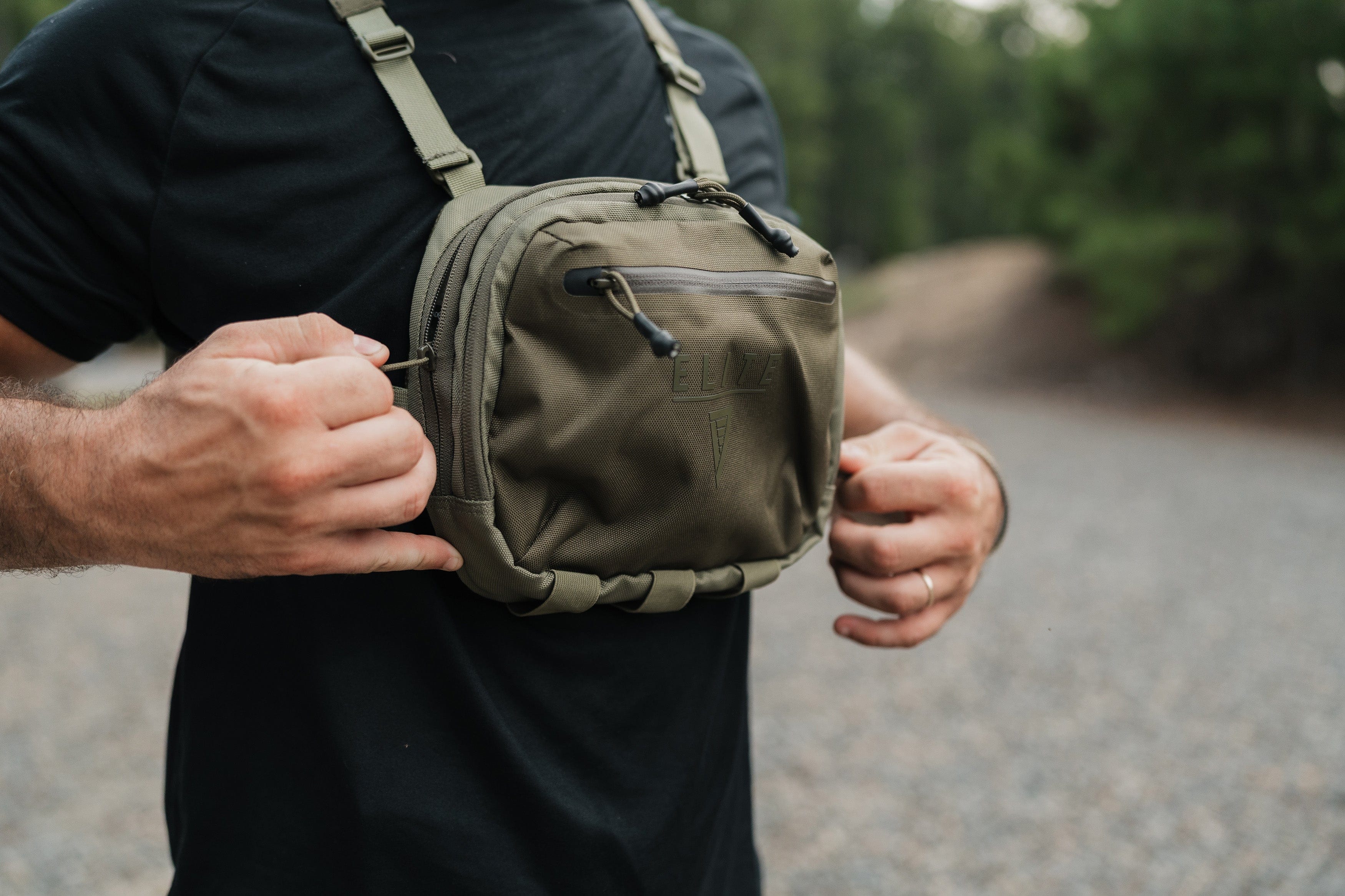 Elite Survival Systems Concealment Pouch TrailGuard Chest Pack for Concealed Carry