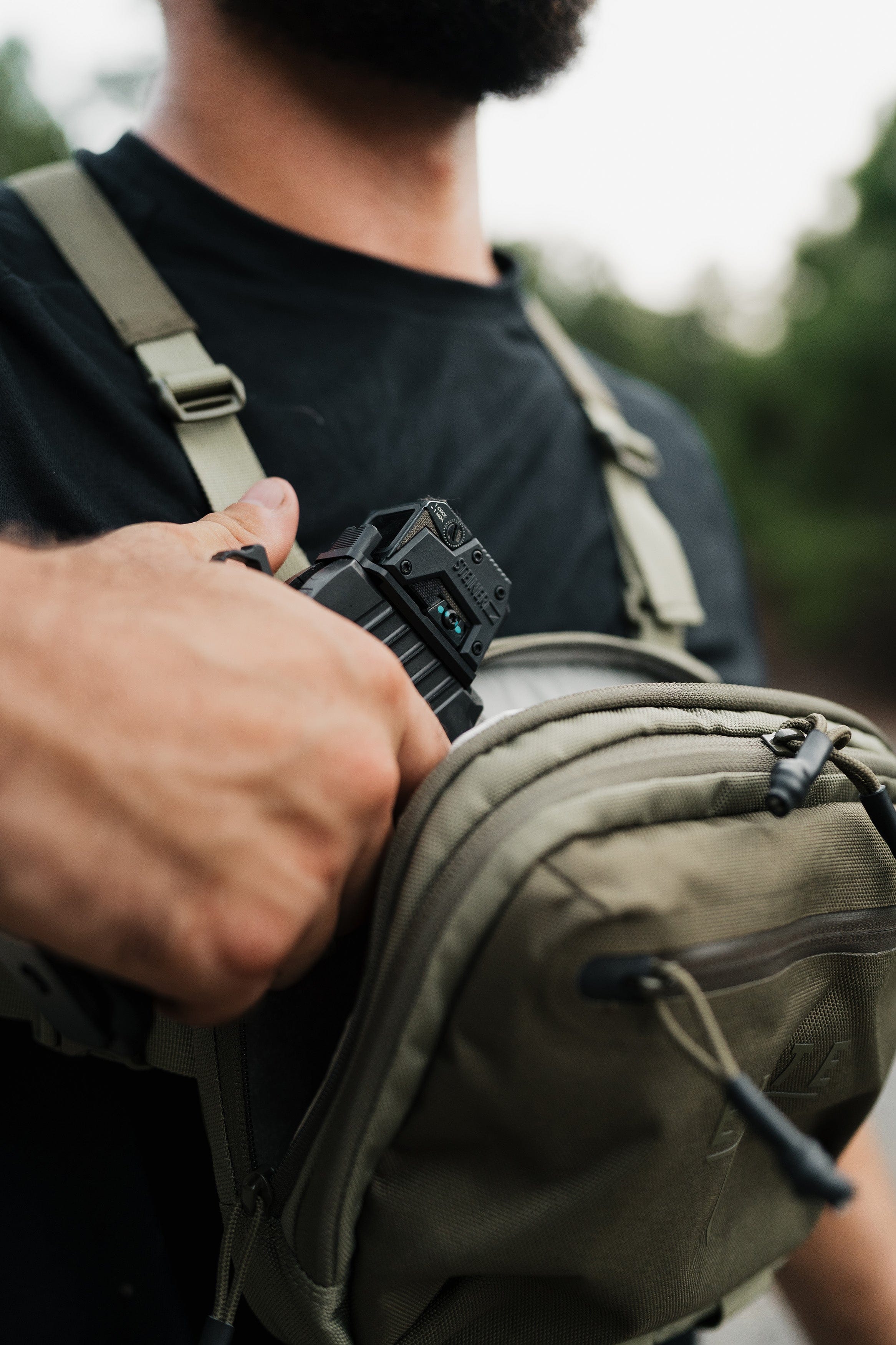 Elite Survival Systems Concealment Pouch TrailGuard Chest Pack for Concealed Carry