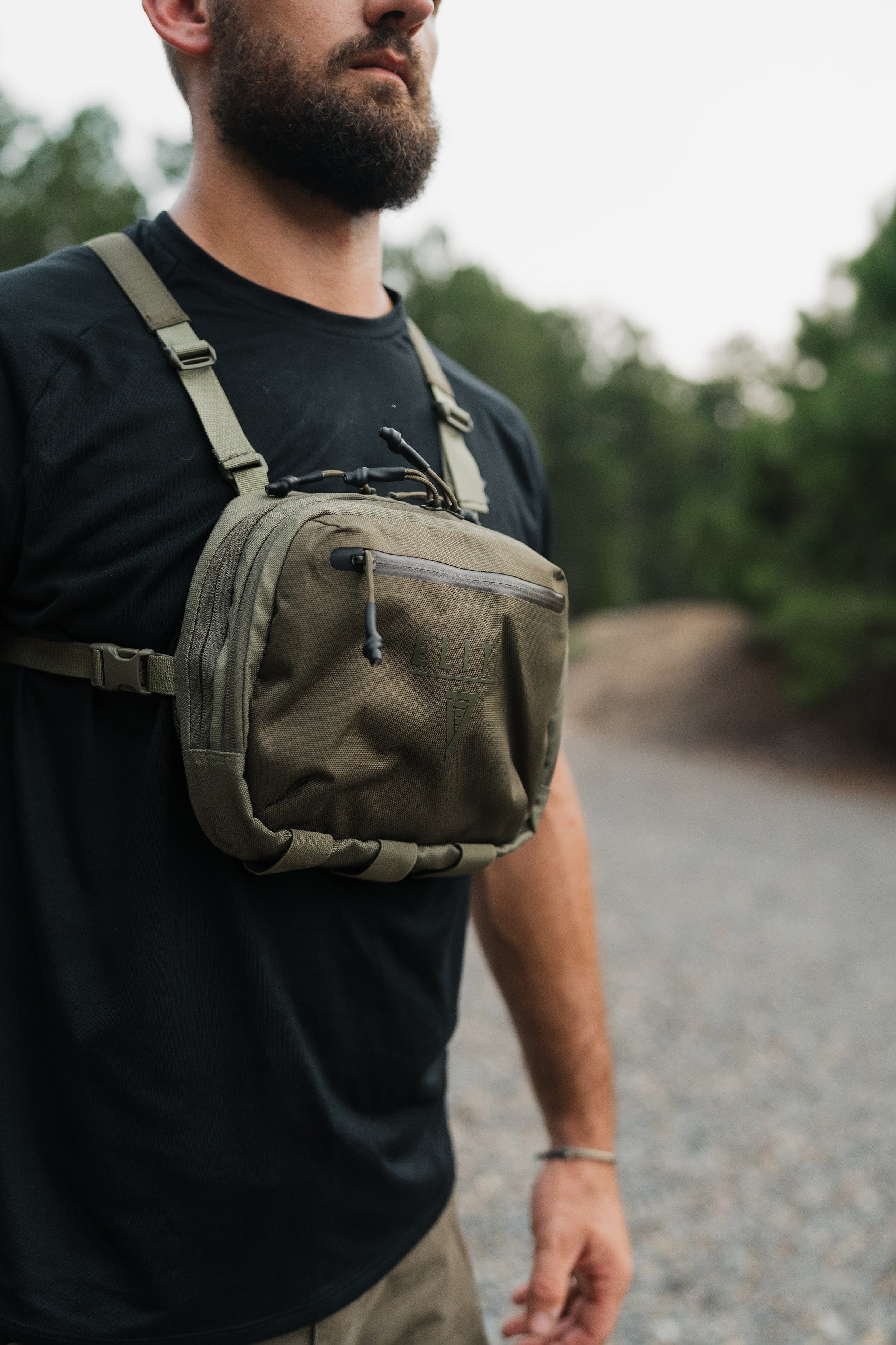 Elite Survival Systems Concealment Pouch TrailGuard Chest Pack for Concealed Carry