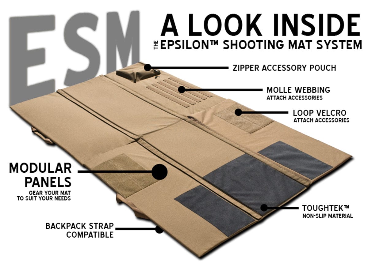 Elite Survival Systems Hunting & Shooting Epsilon Shooting Mat System