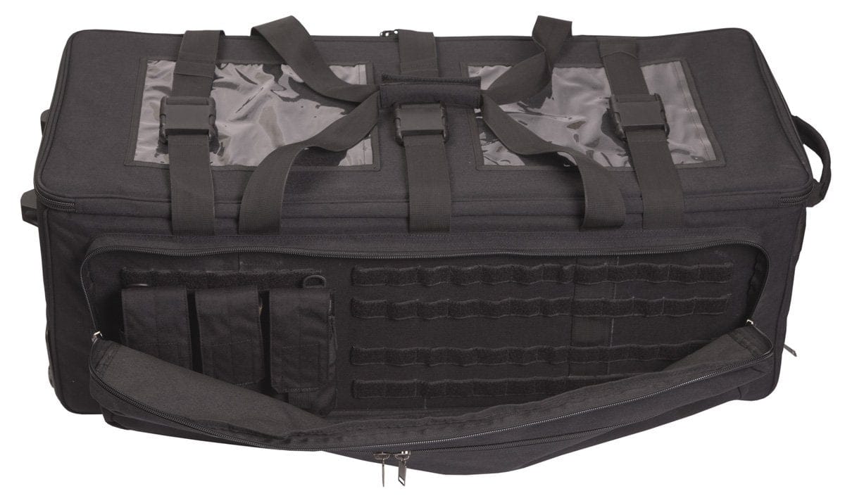 Elite Survival Systems Luggage M4 Rolling Rifle Bag, Black