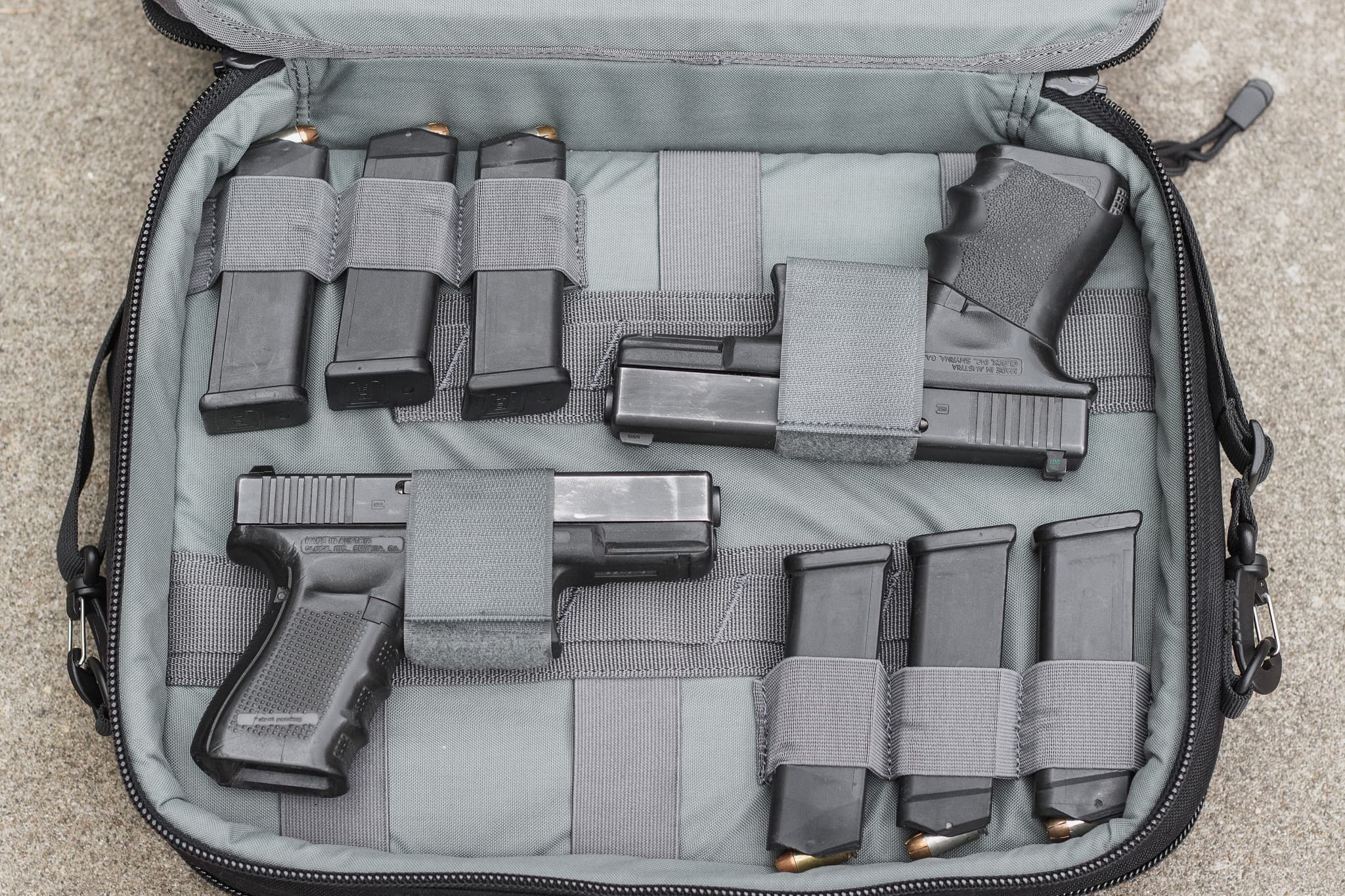 Elite Survival Systems Range Bag Four Gun Pistol Pack, Range Bag