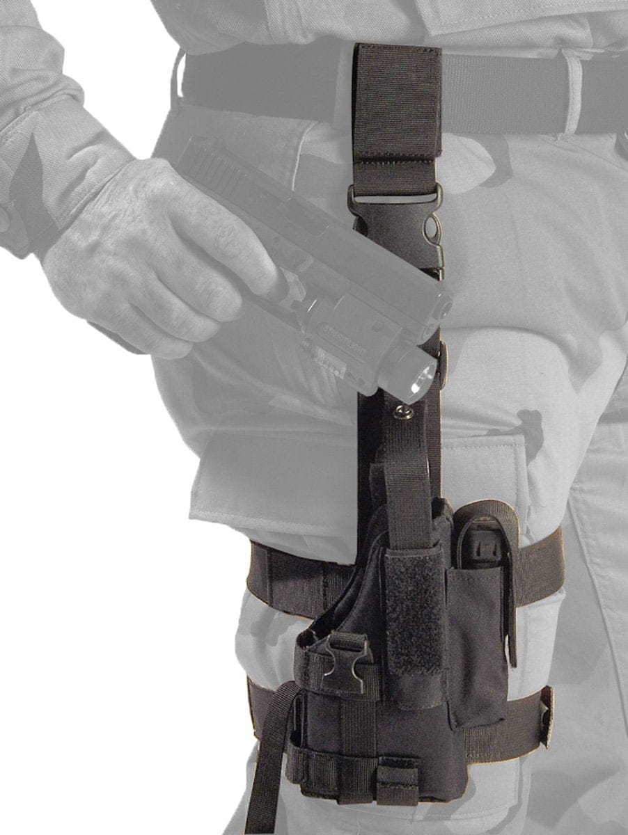Elite Survival Systems Tactical Holsters Tactical Drop Leg Holster with Light
