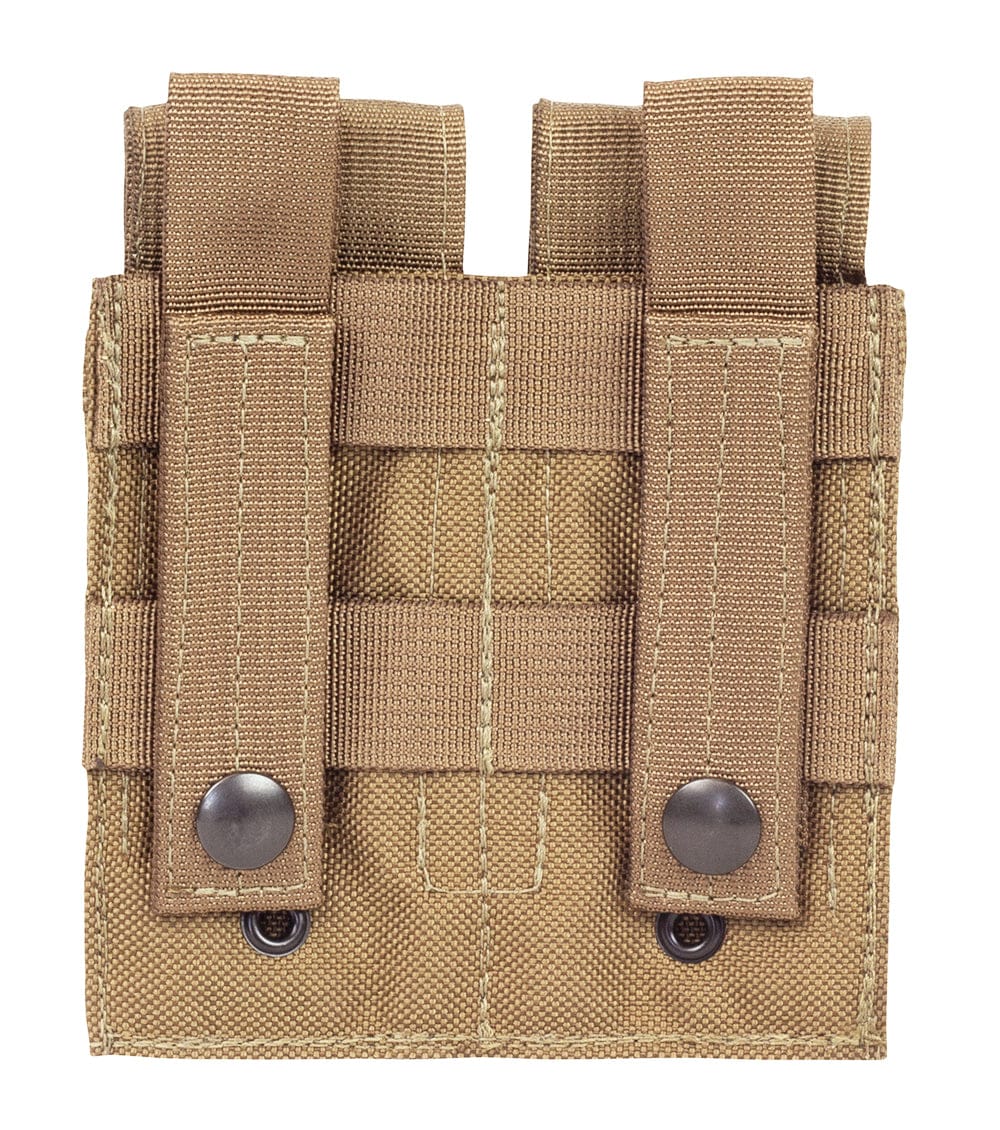 Elite Survival Systems Tactical Pouches MOLLE Pistol Mag Pouch, Double