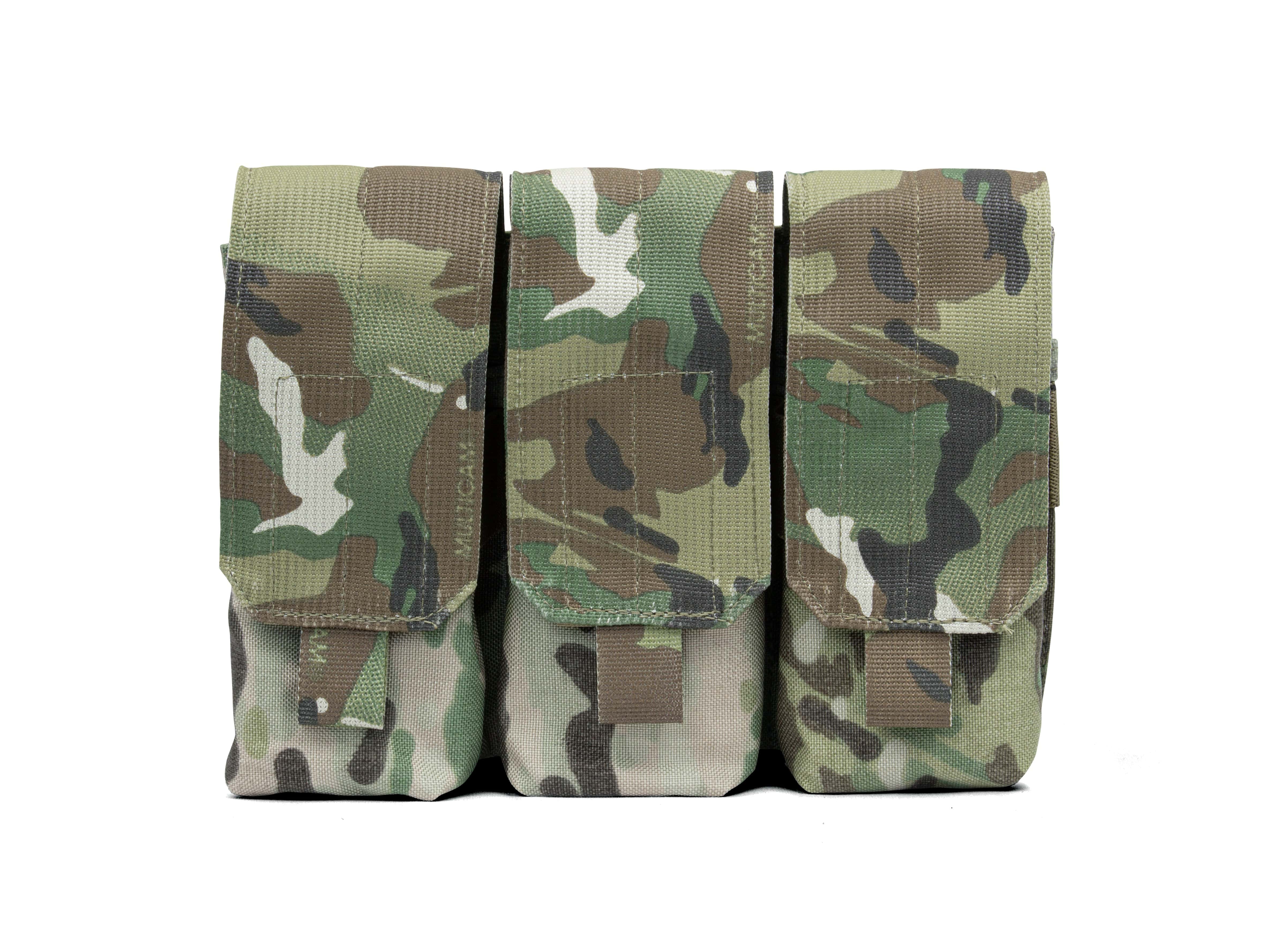 Elite Survival Systems Tactical Pouches Multicam AR Mag Pouch, Triple