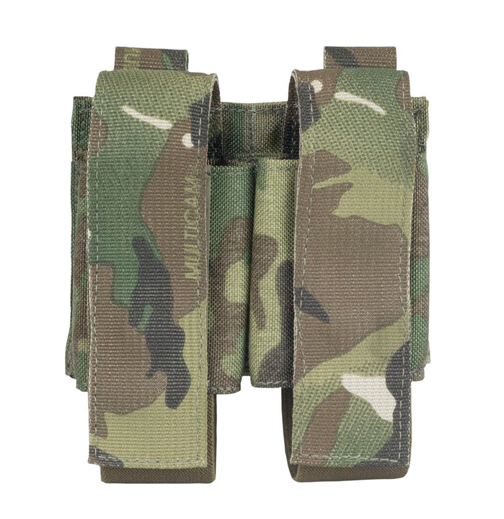 Elite Survival Systems Tactical Pouches MultiCam / Double MOLLE Double Grenade Pouch