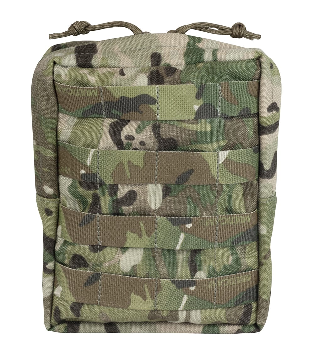 Elite Survival Systems Tactical Pouches MultiCam MOLLE General Utility Admin Pouch, Medium