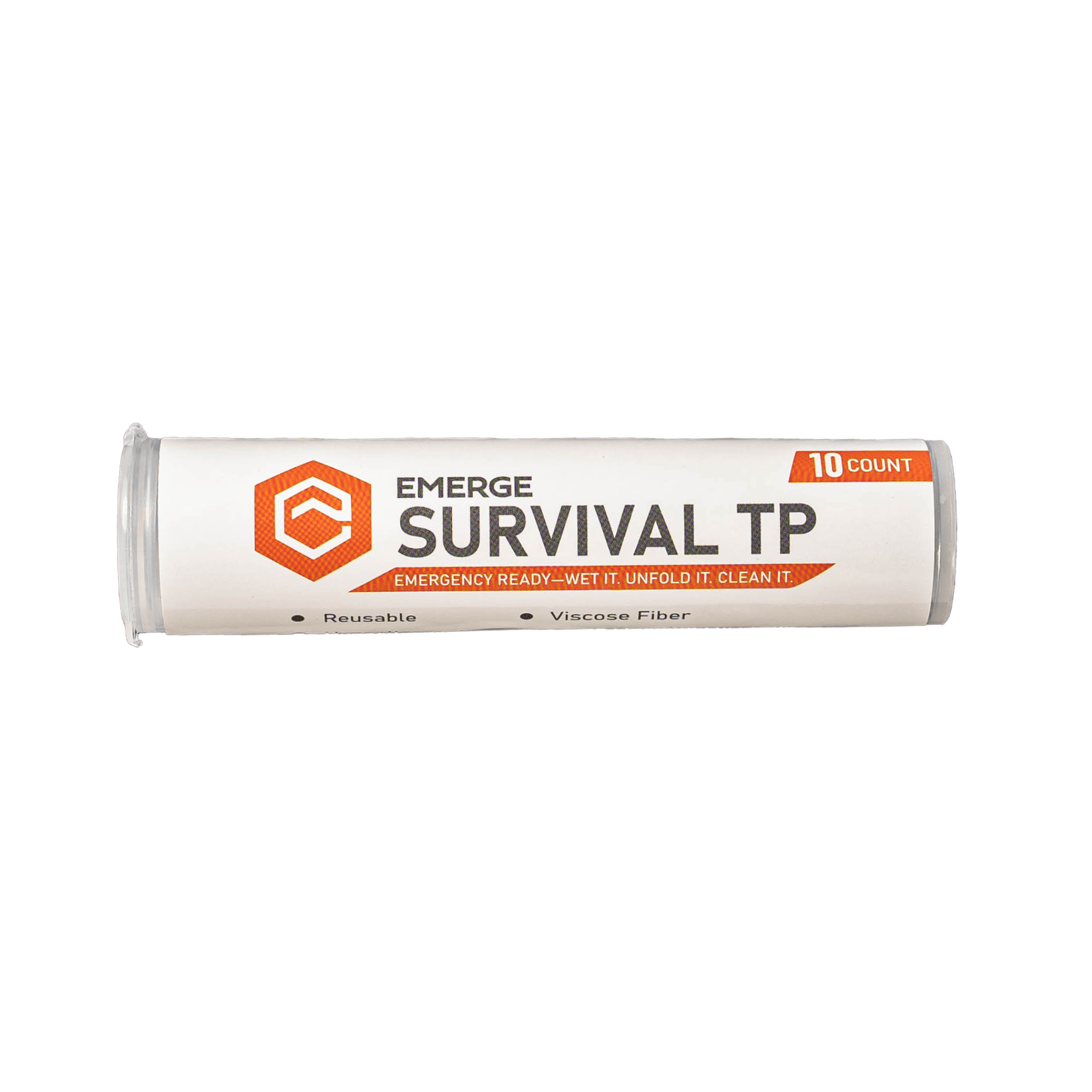 Emerge Survival Emergency Supplies 1 Roll of 10 (x10 Total) Emerge Survival Toilet Paper