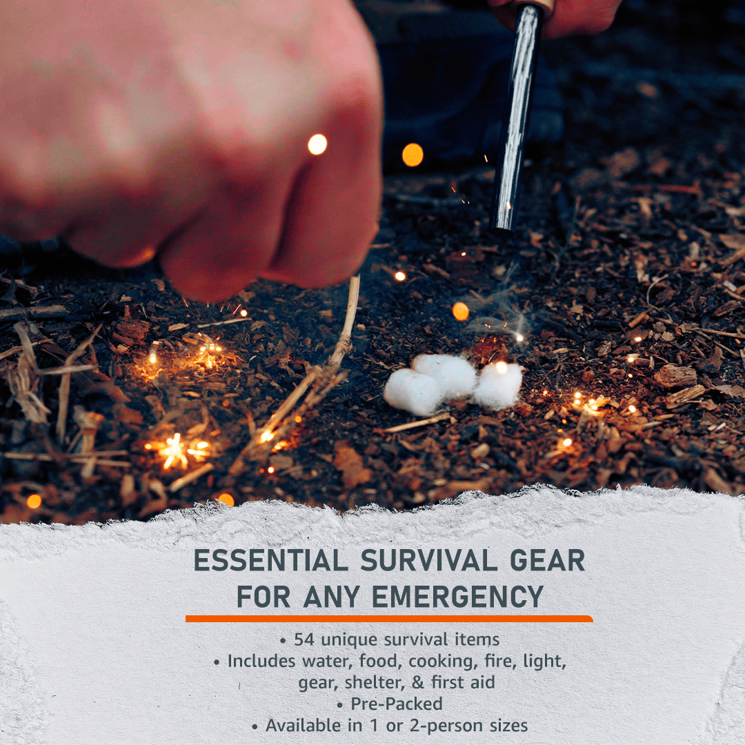 Emerge Survival Emergency Supplies 72 Hour Kit