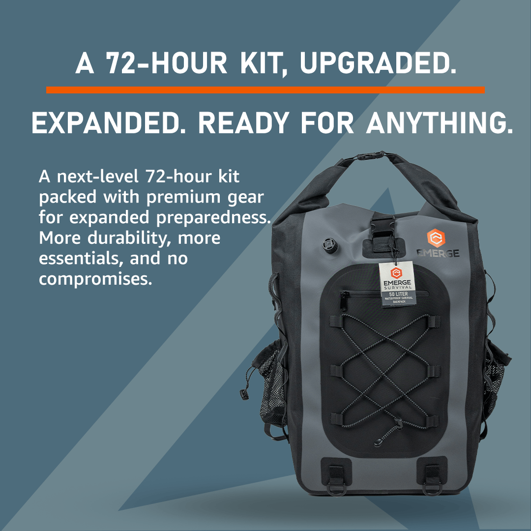 Emerge Survival Emergency Supplies Evacuation Bag