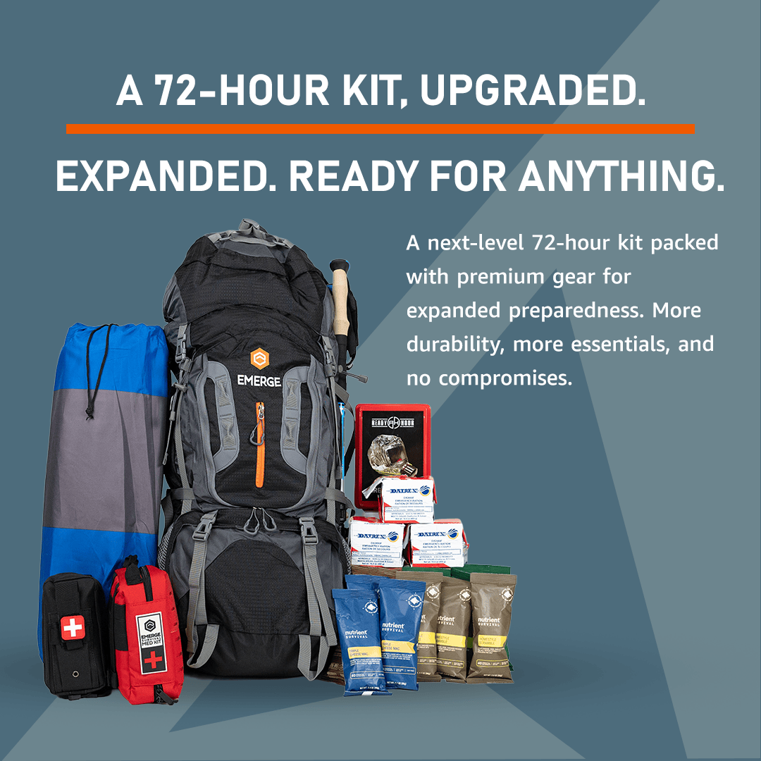 Emerge Survival Emergency Supplies Evacuation Pro Bag