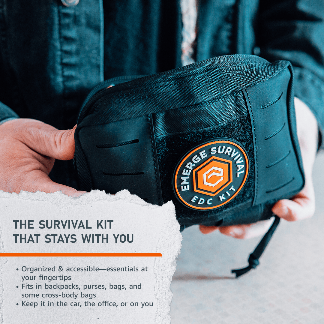 Emerge Survival First Aid Kit Every Day Carry (EDC) Kit
