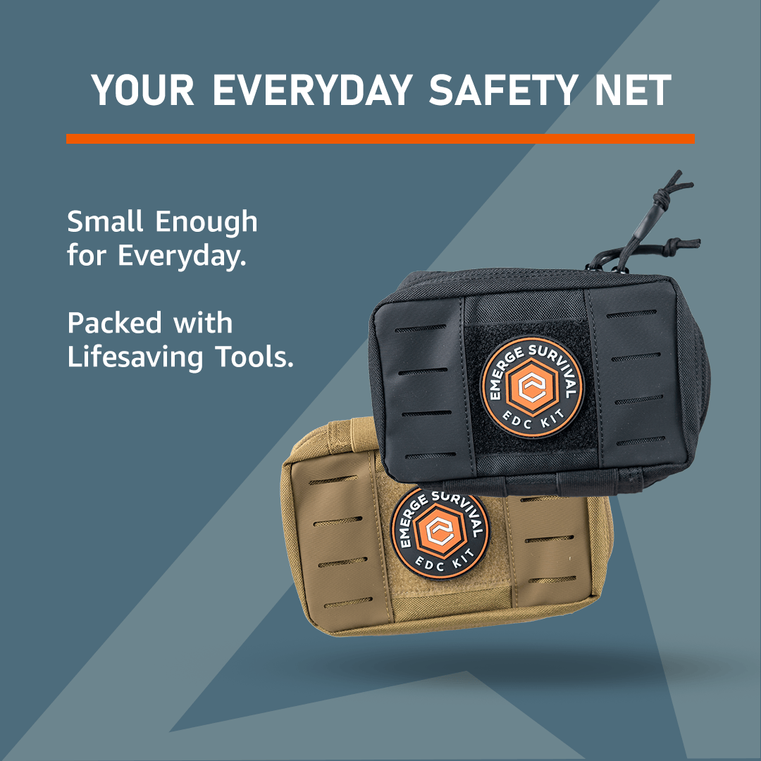 Emerge Survival First Aid Kit Every Day Carry (EDC) Kit