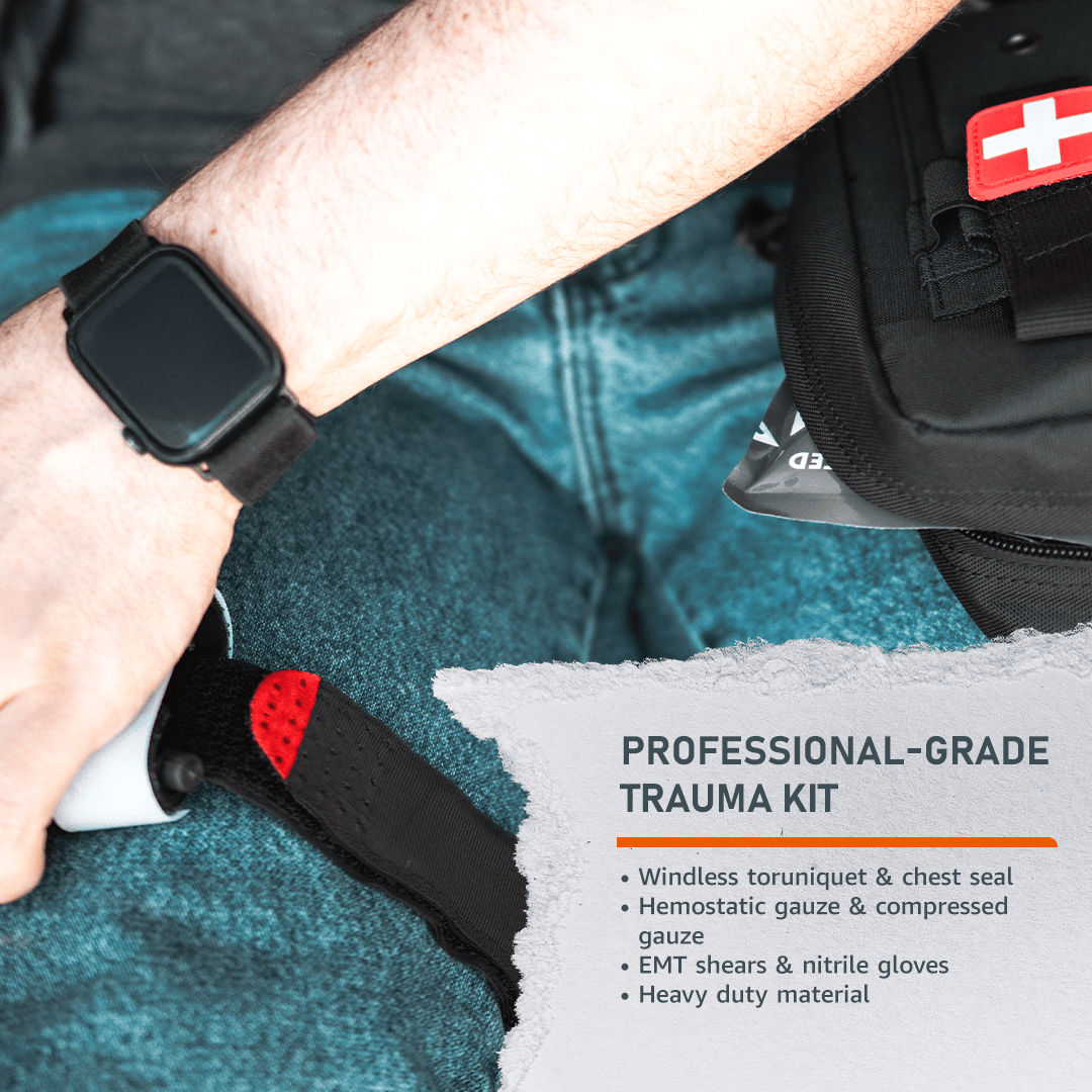 Emerge Survival First Aid Kit On-Hand First Aid Kit (OHFAK)