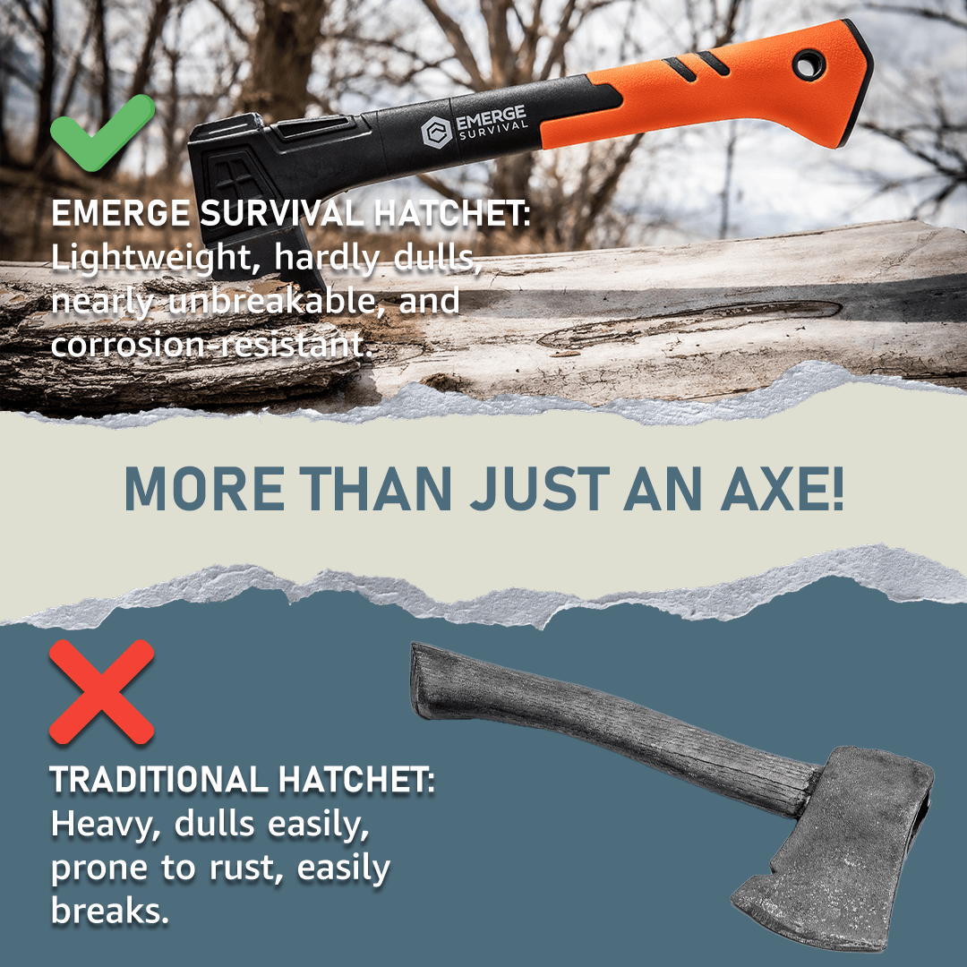 Emerge Survival Hatchet Survival Hatchet