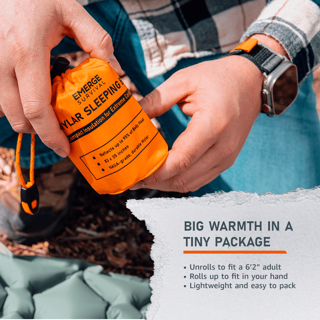 Emerge Survival Sleeping Bag Emergency Sleeping Bag