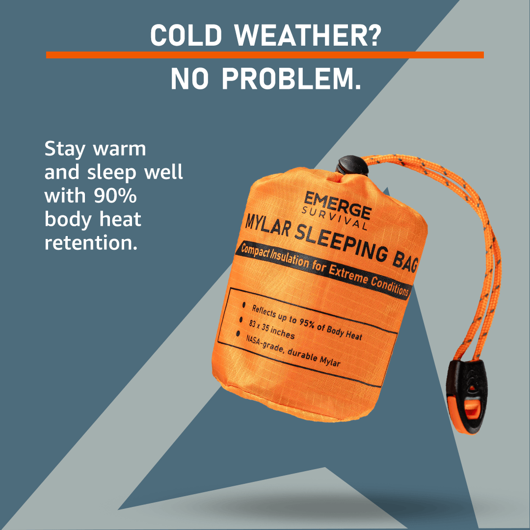 Emerge Survival Sleeping Bag Emergency Sleeping Bag