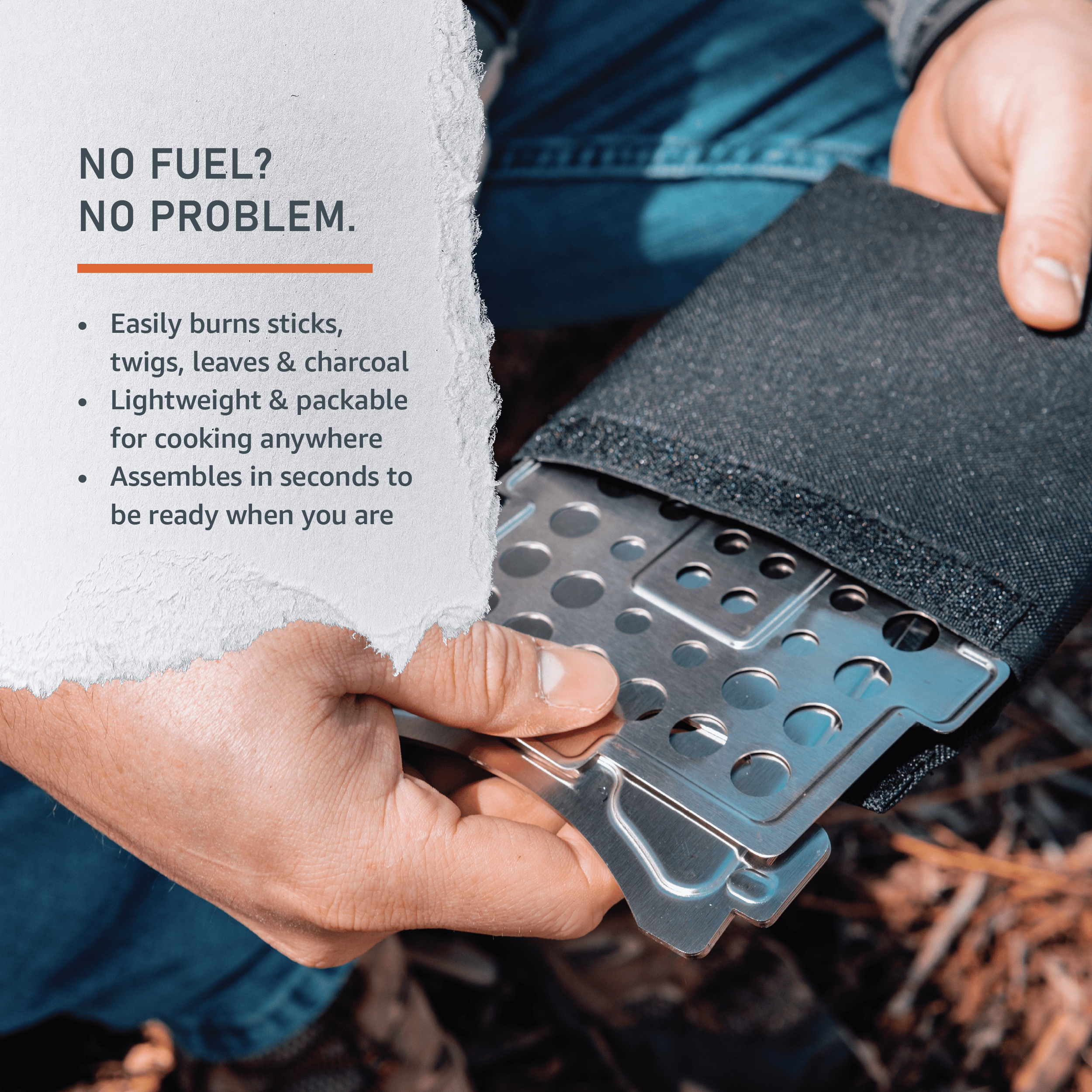 Emerge Survival Survival Stove Collapsible Mini Stove