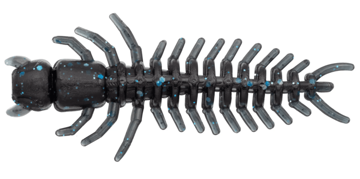 Euro Tackle Panfish Baits Black Hellgrammite