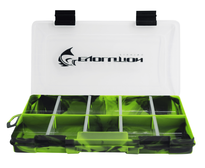 Evolution Outdoor 3500 Drift Series Trays Green / Single Drift Series 3500 Tackle Tray
