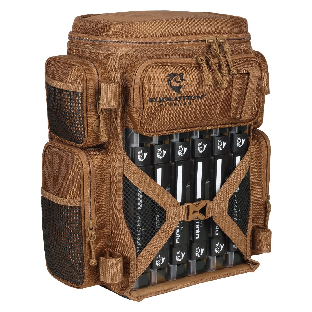 Evolution Outdoor Drift Series Bags Coyote Drift Series Battle Pack 3600 Tackle Backpack