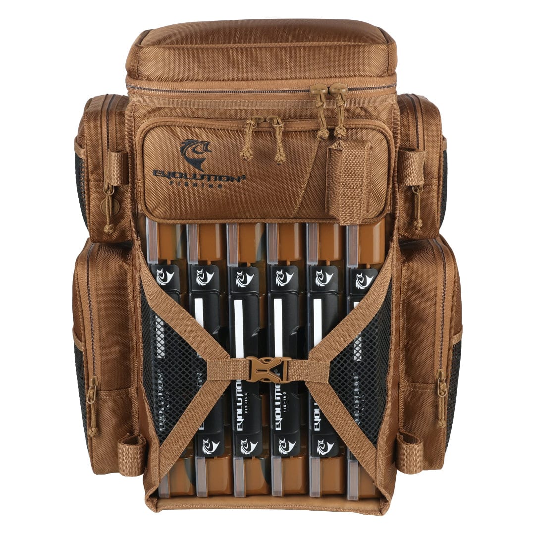 Evolution Outdoor Drift Series Bags Coyote Drift Series Battle Pack 3700 Tackle Backpack