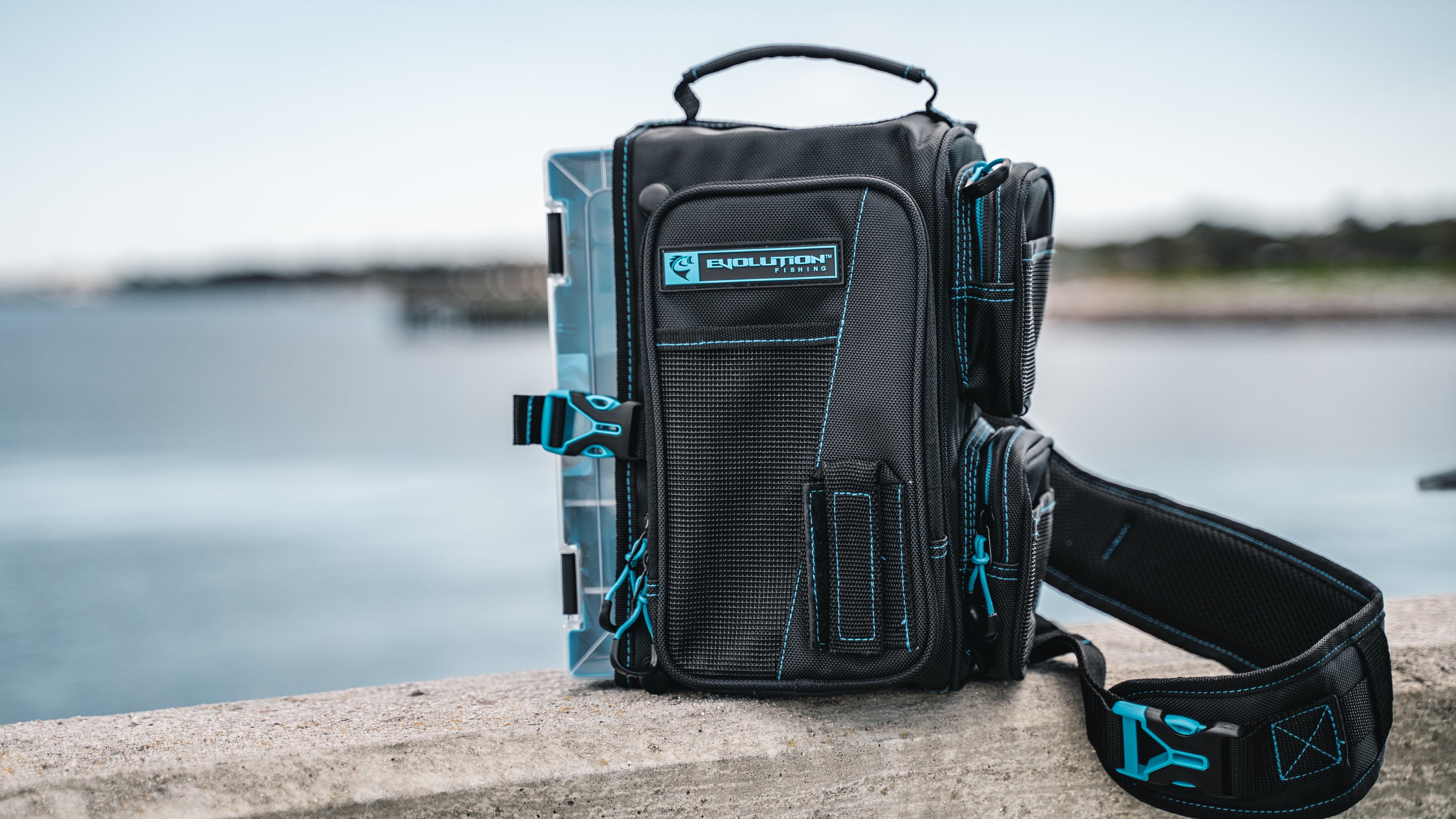 Evolution Outdoor Drift Series Bags Drift Quiklatch Tackle Sling - Blue