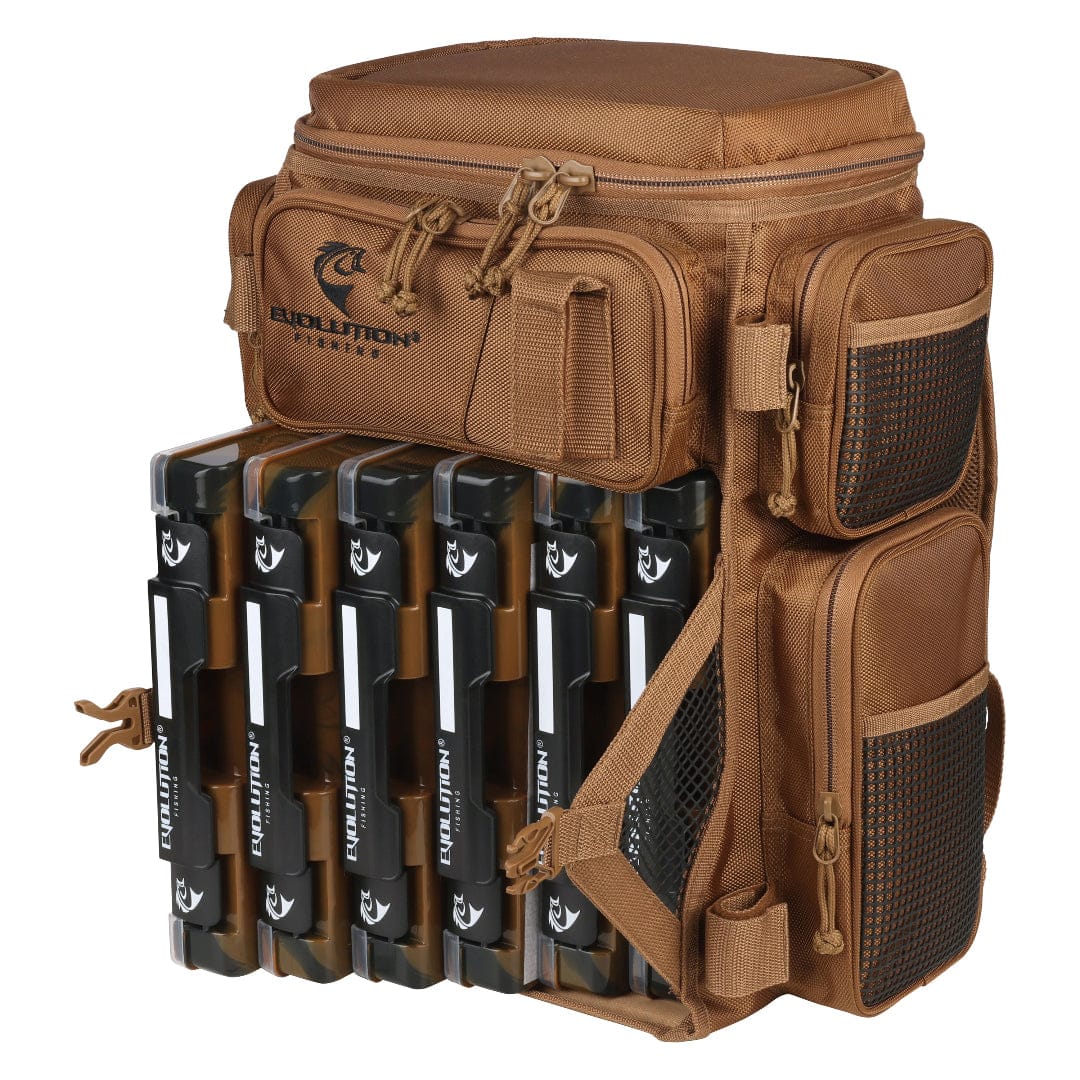 Evolution Outdoor Drift Series Bags Drift Series Battle Pack 3600 Tackle Backpack