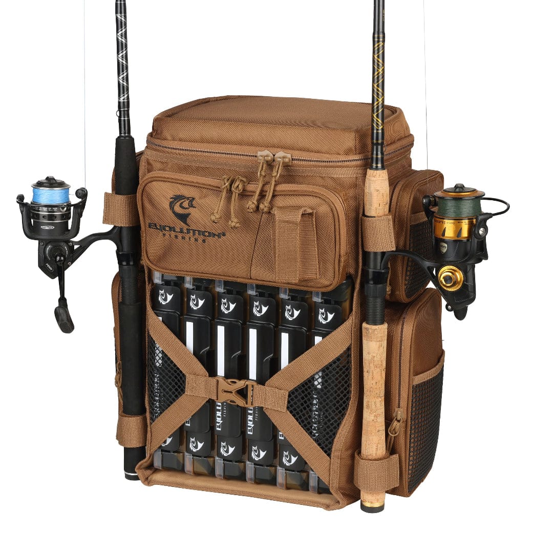 Evolution Outdoor Drift Series Bags Drift Series Battle Pack 3600 Tackle Backpack