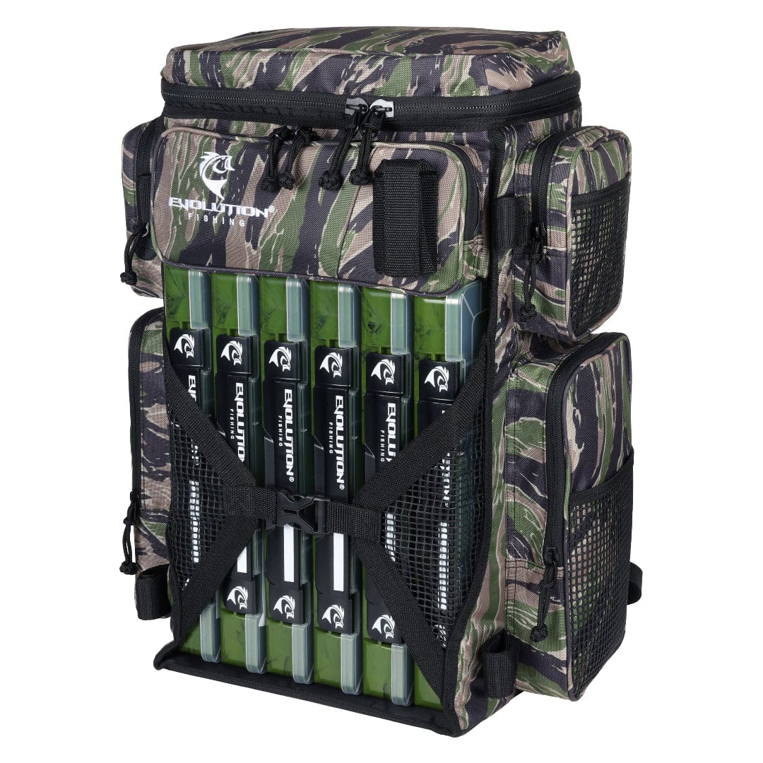 Evolution Outdoor Drift Series Bags Drift Series Battle Pack 3700 Tackle Backpack