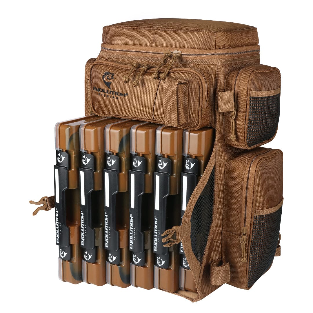 Evolution Outdoor Drift Series Bags Drift Series Battle Pack 3700 Tackle Backpack