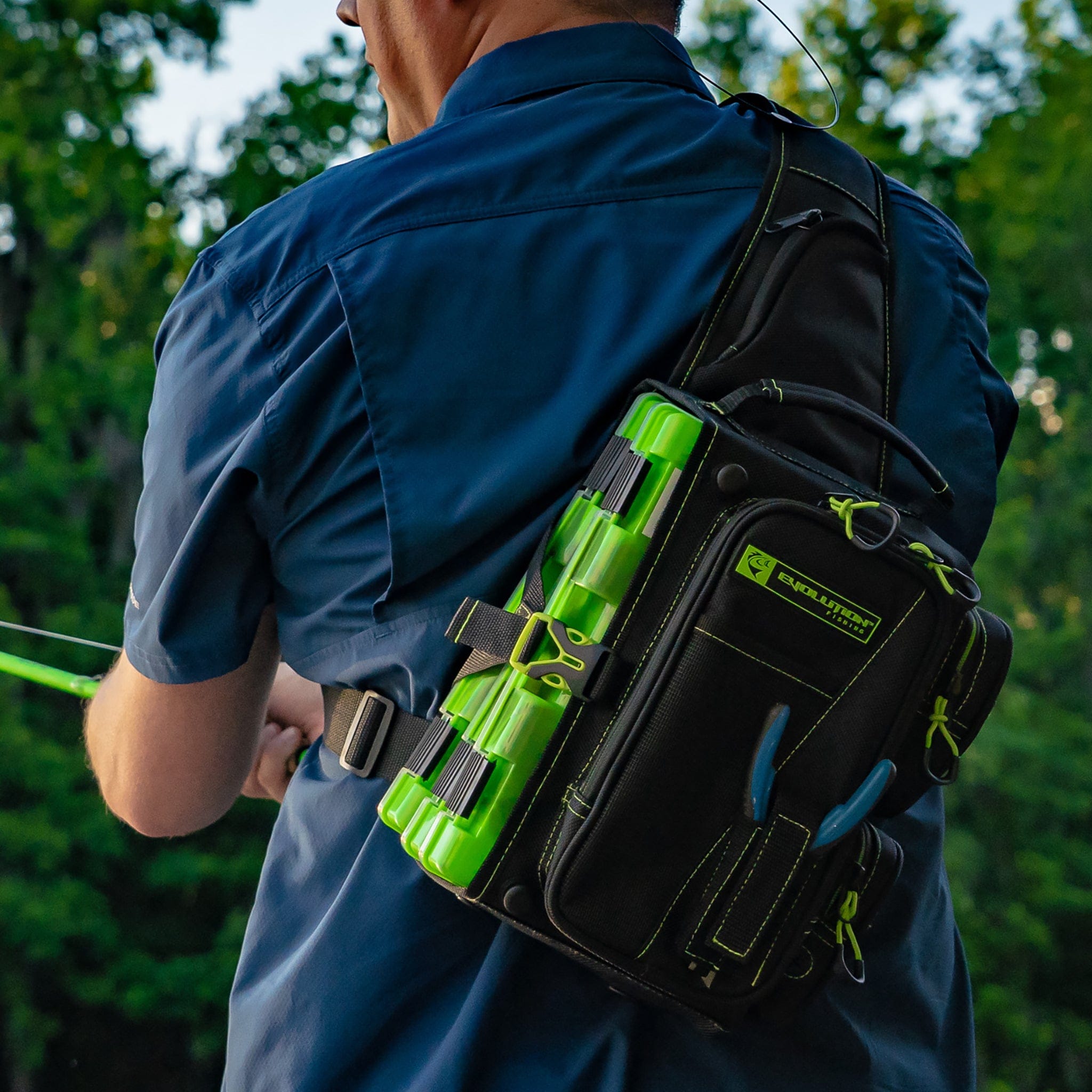 Evolution Outdoor Drift Series Bags Drift Tackle Sling - Green