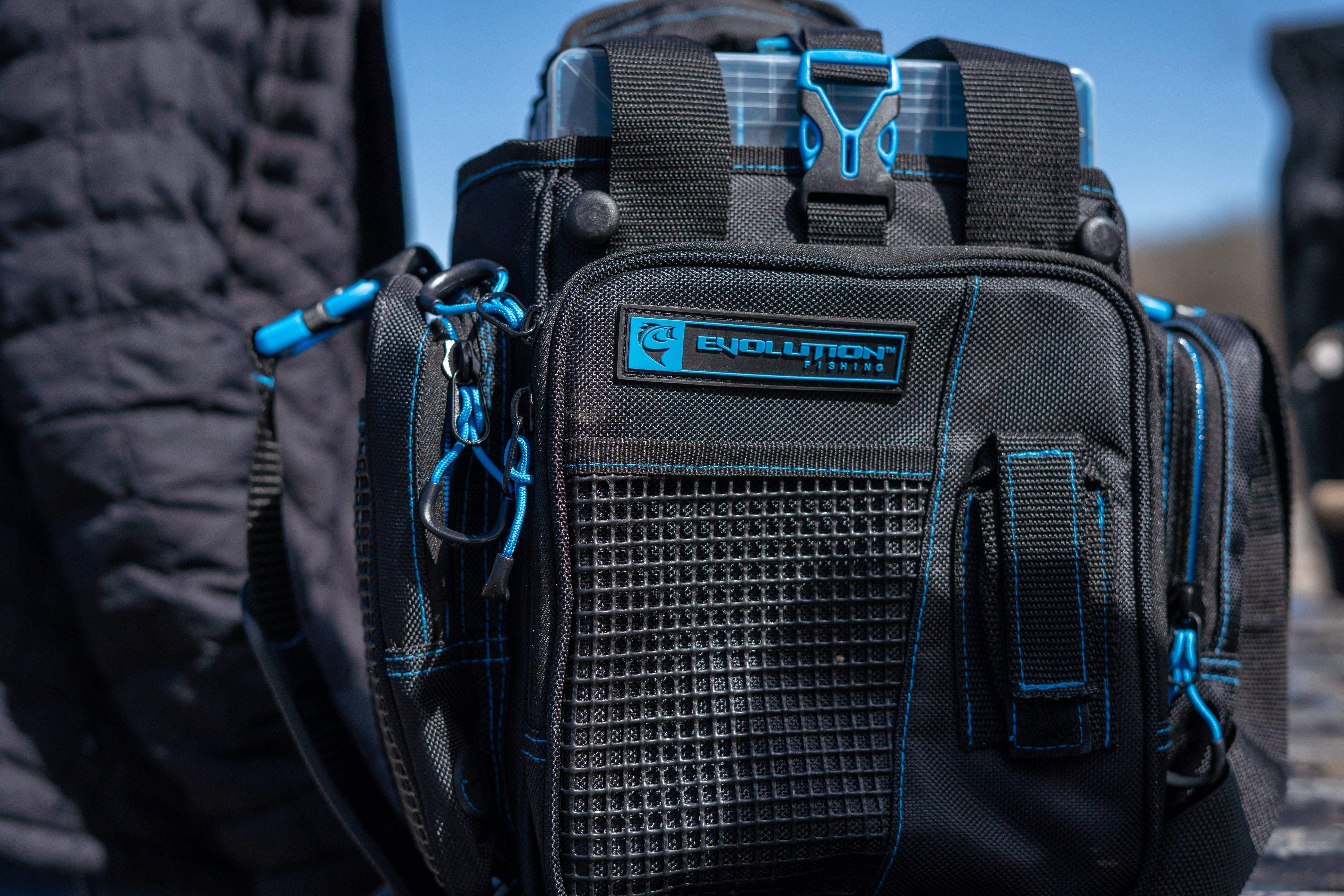 Evolution Outdoor Drift Series Bags Vertical 3600 Drift Series Tackle Bag Blue