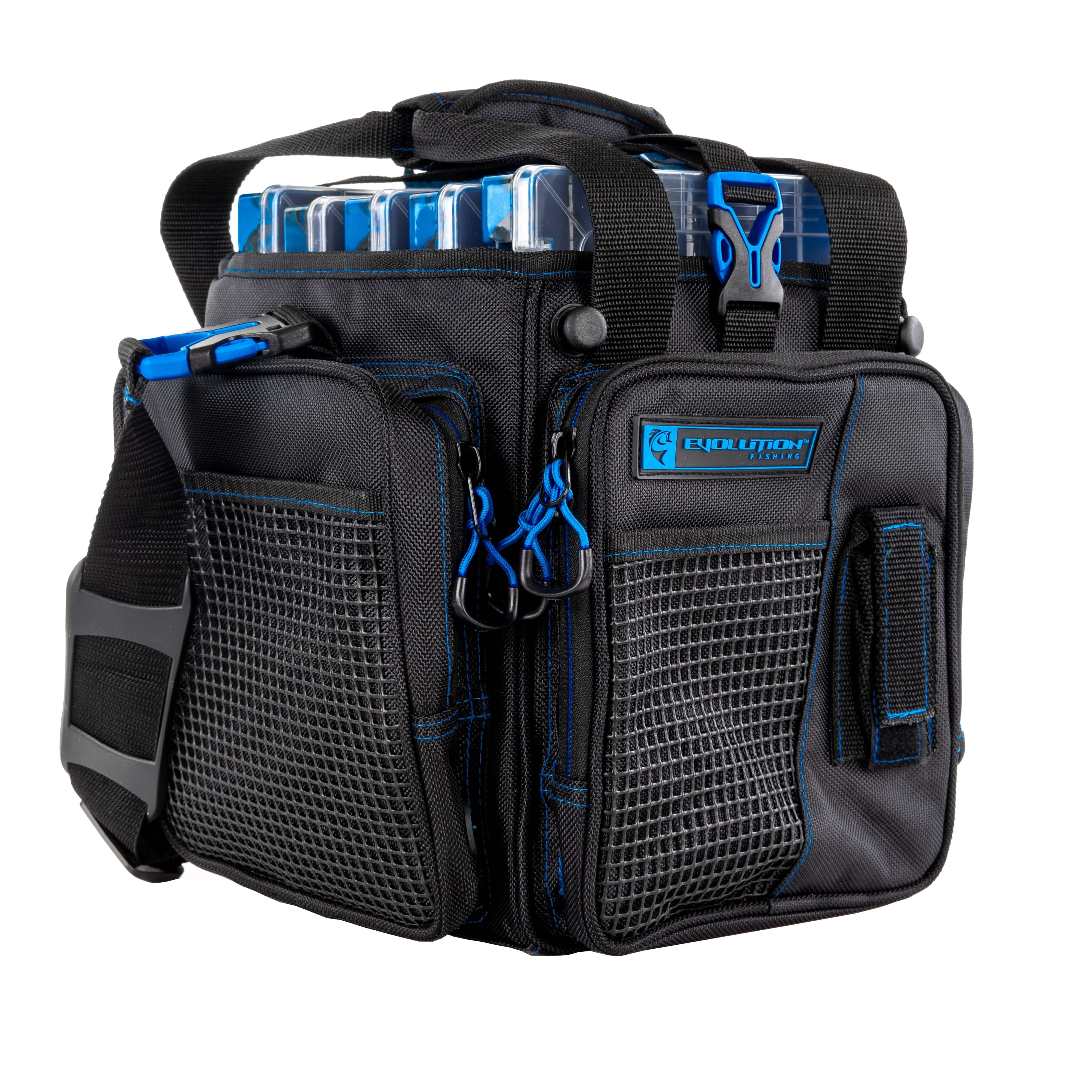 Evolution Outdoor Drift Series Bags Vertical 3600 Drift Series Tackle Bag Blue