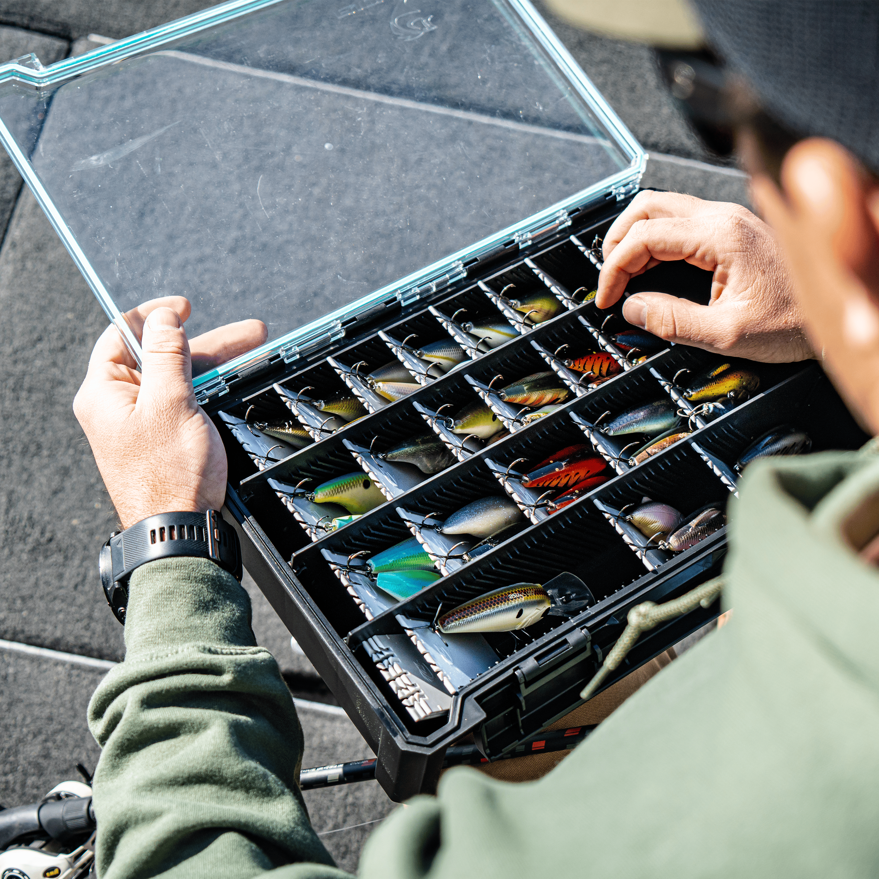 Evolution Outdoor Evolution Ballistix Trays BallistiX HANGR 3.7D Tackle Tray